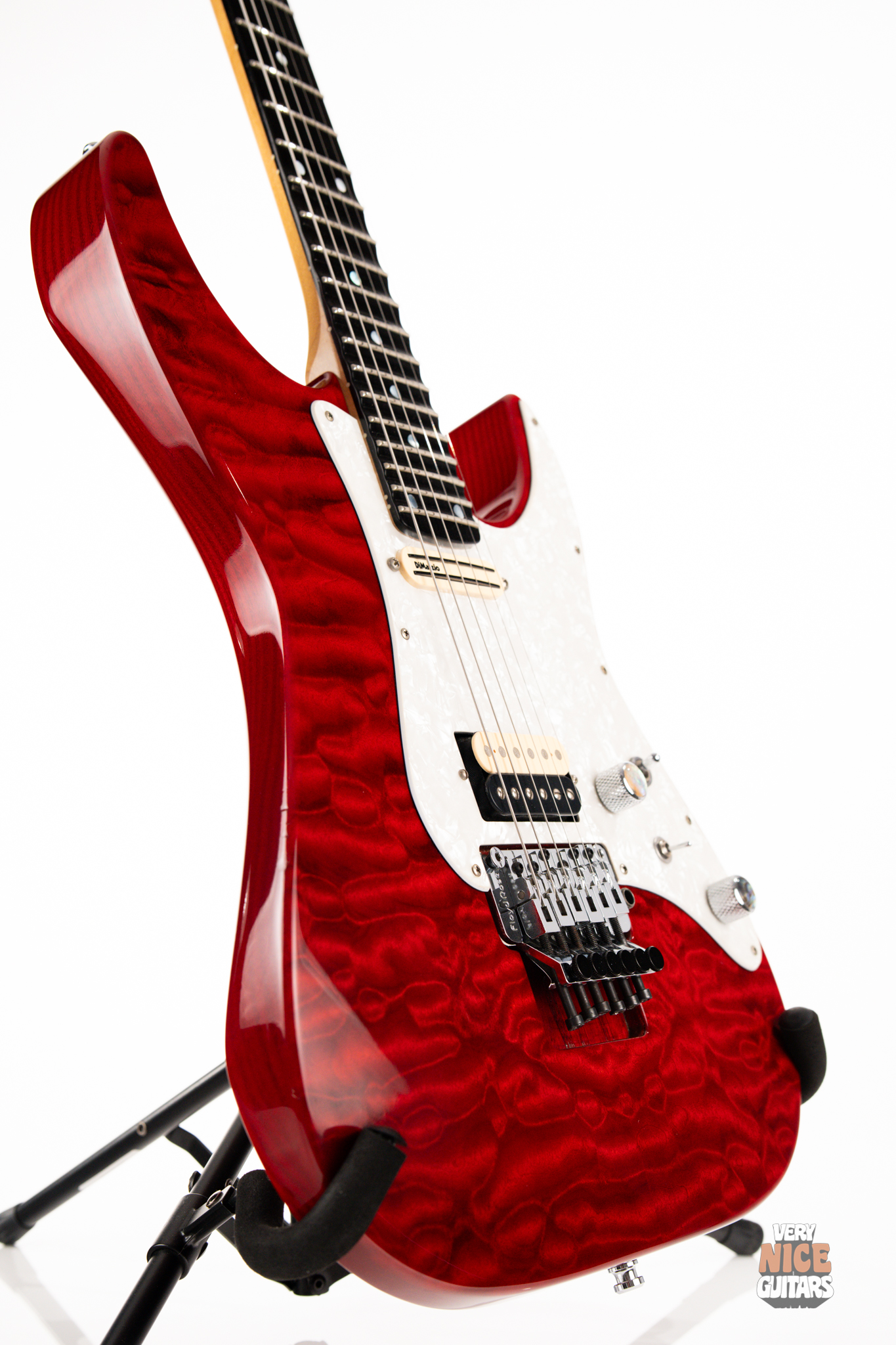 ESP Craft House Red Quilted Maple Top - Image 4