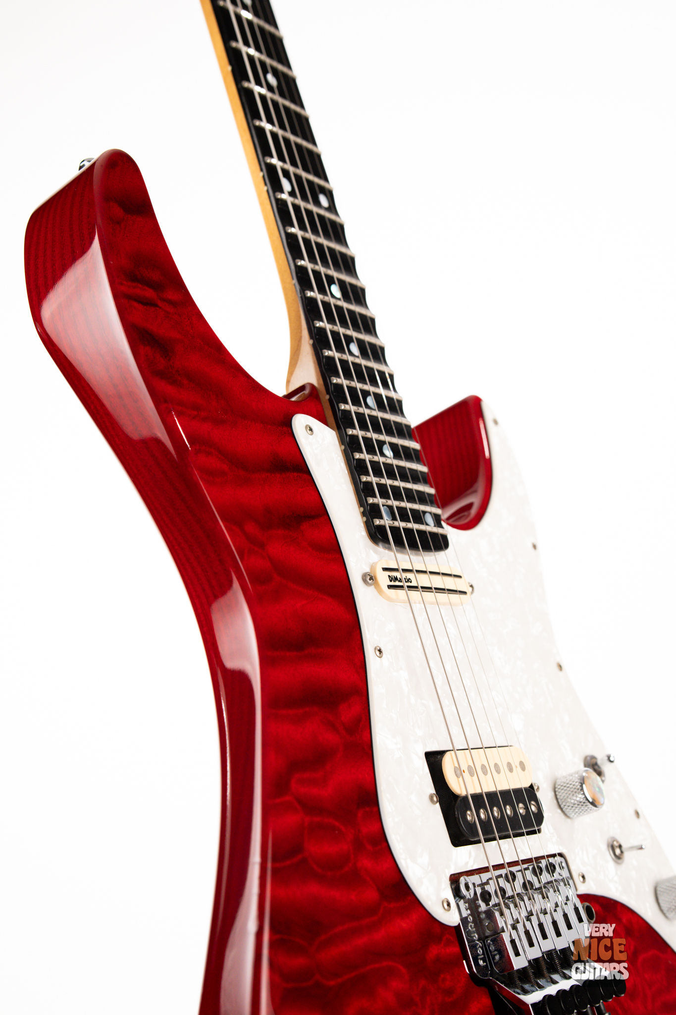 ESP Craft House Red Quilted Maple Top - Image 5