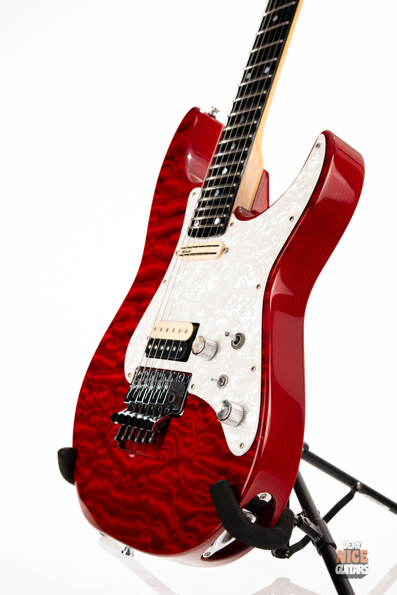 ESP Craft House Red Quilted Maple Top - Image 6