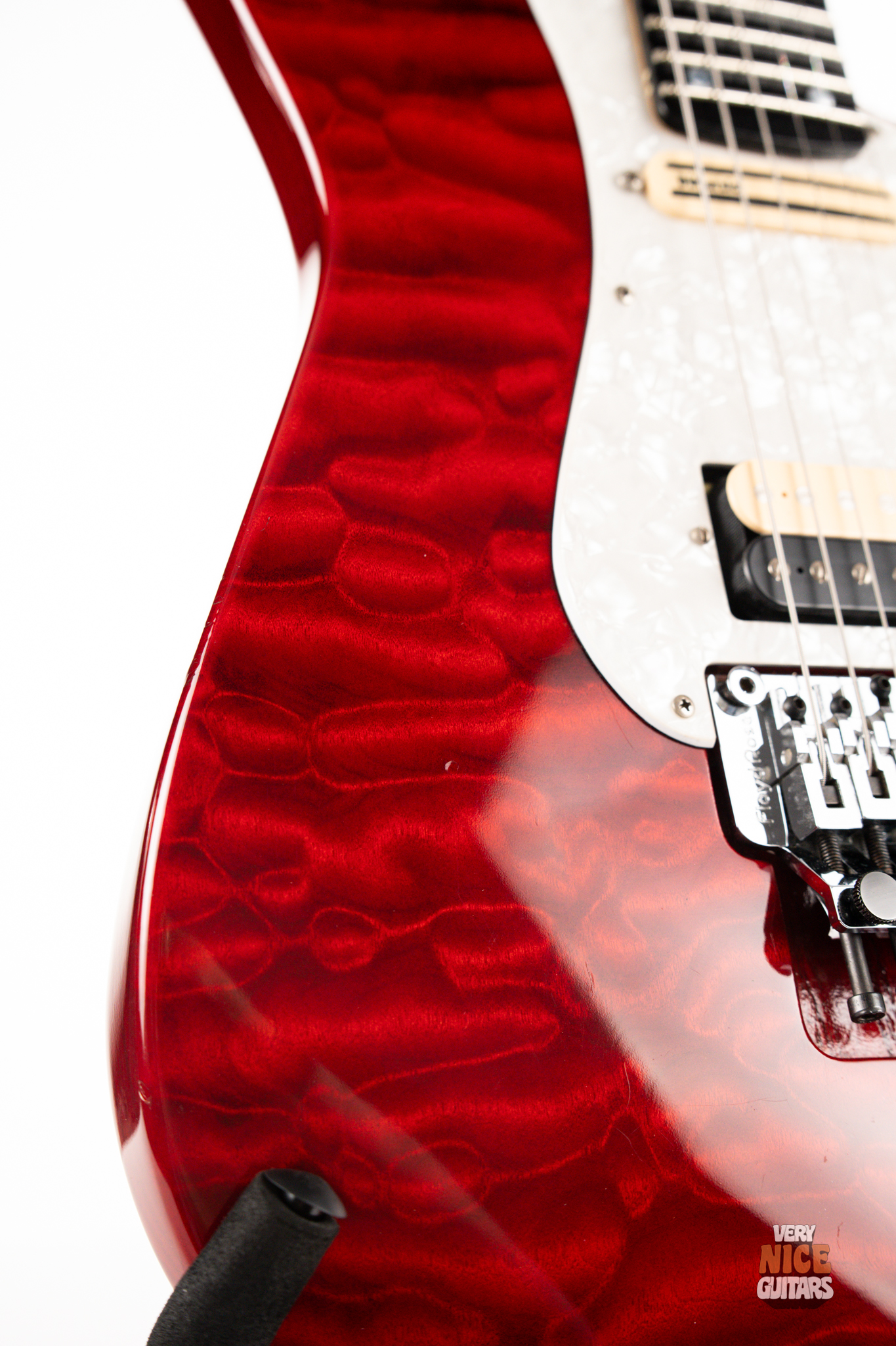 ESP Craft House Red Quilted Maple Top - Image 11