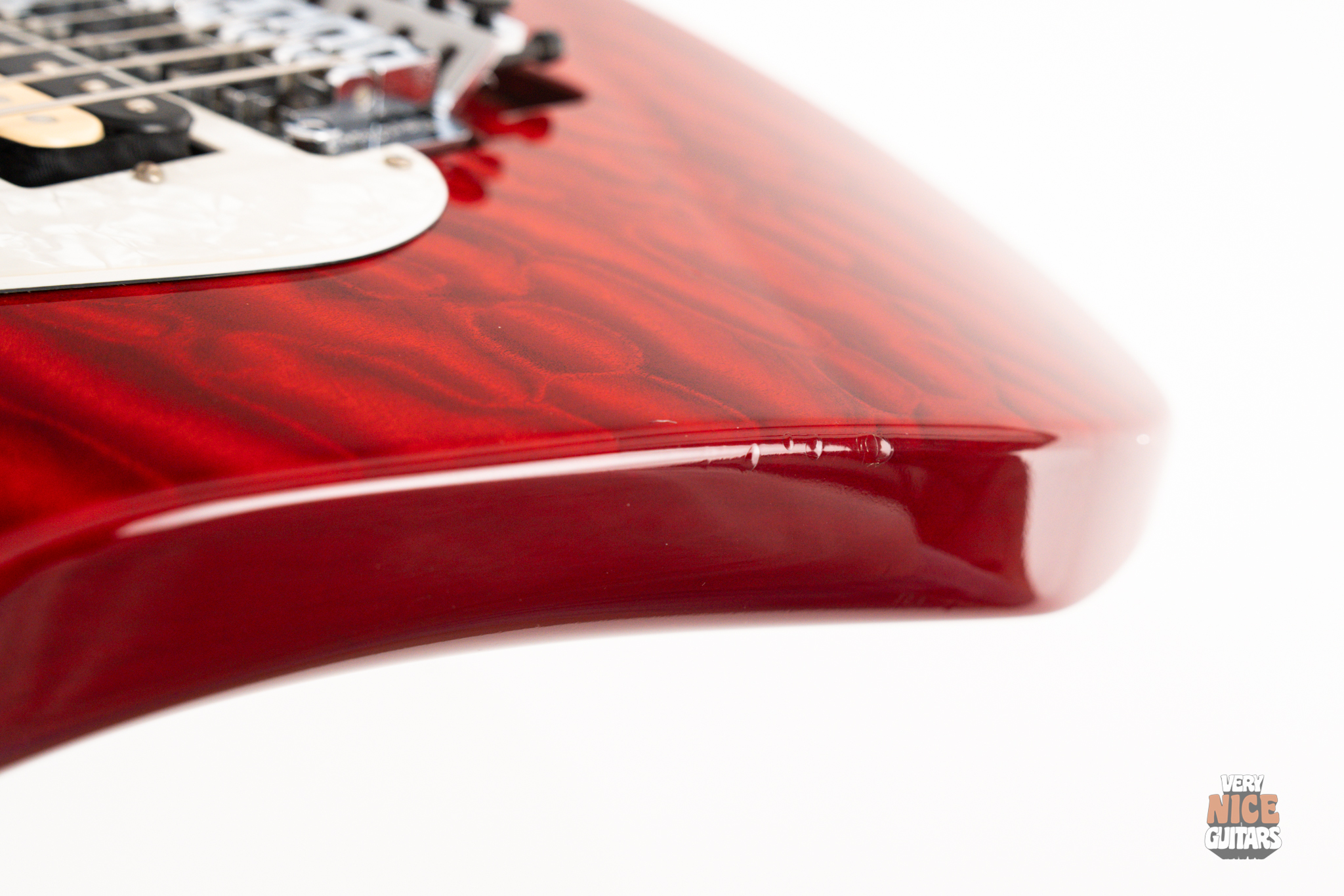 ESP Craft House Red Quilted Maple Top - Image 18
