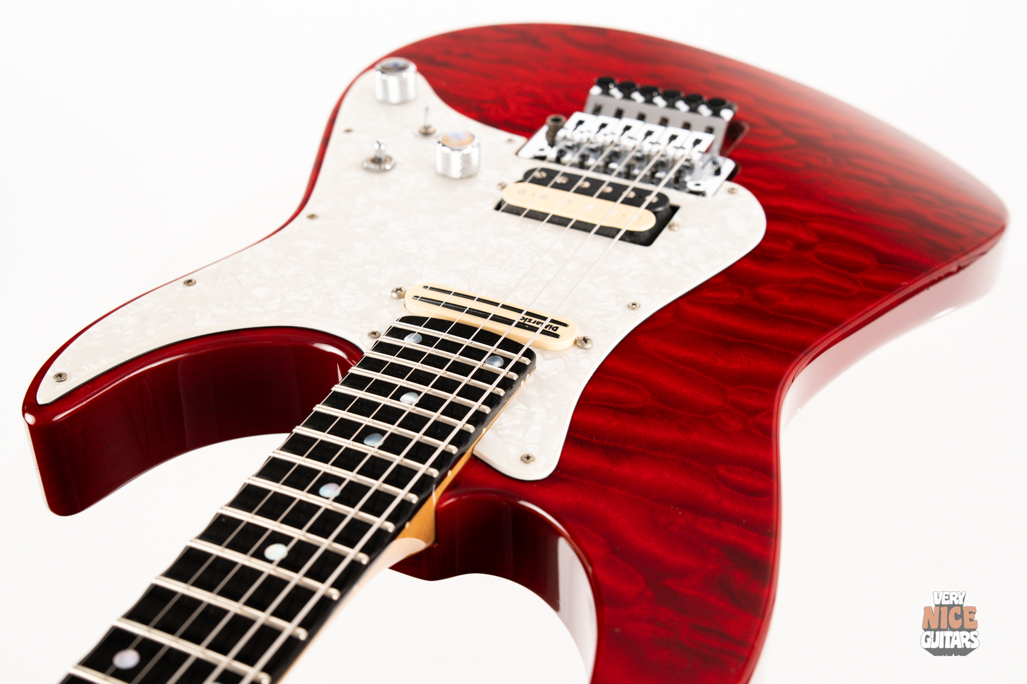 ESP Craft House Red Quilted Maple Top - Image 20