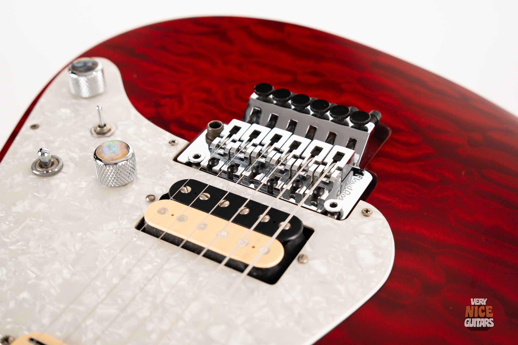 ESP Craft House Red Quilted Maple Top - Image 22