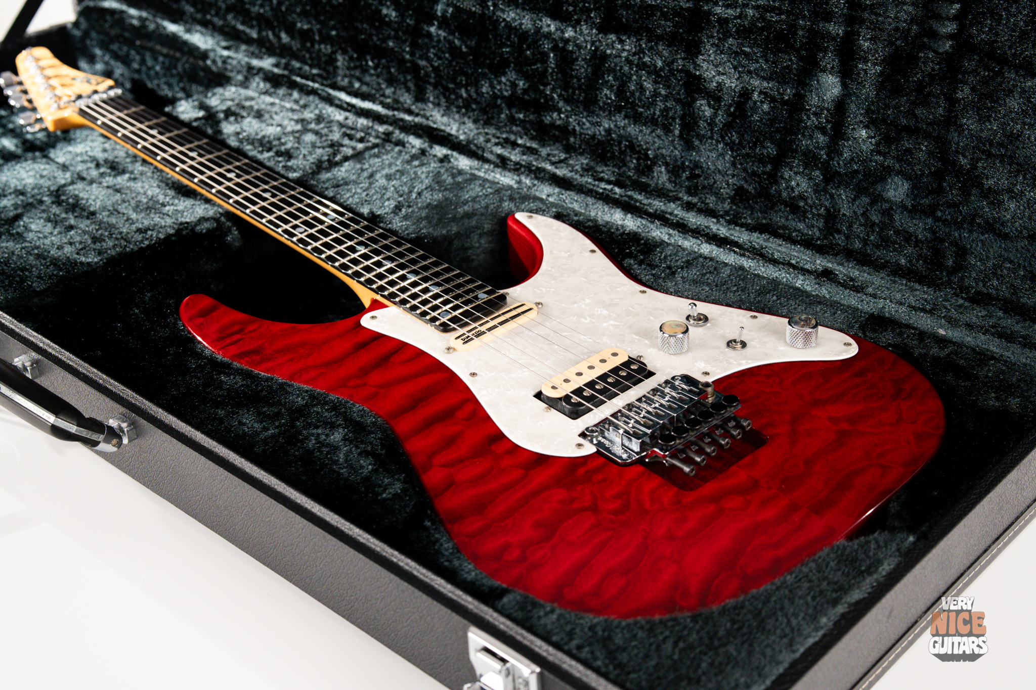 ESP Craft House Red Quilted Maple Top - Image 27