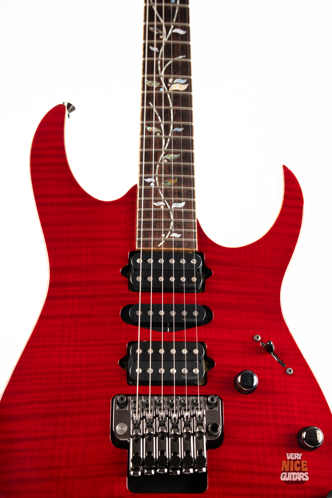 Ibanez J.Custom RG8570Z Red Spinel - Image 4