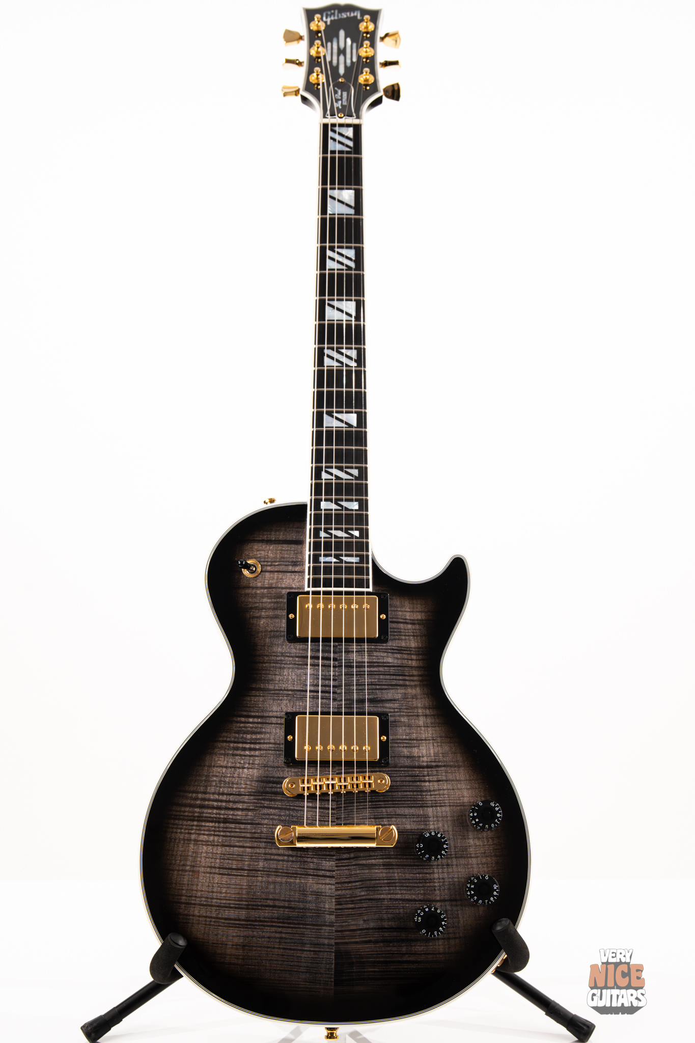 Gibson Les Paul Supreme 2023 Transparent Ebony Burst - Image 4