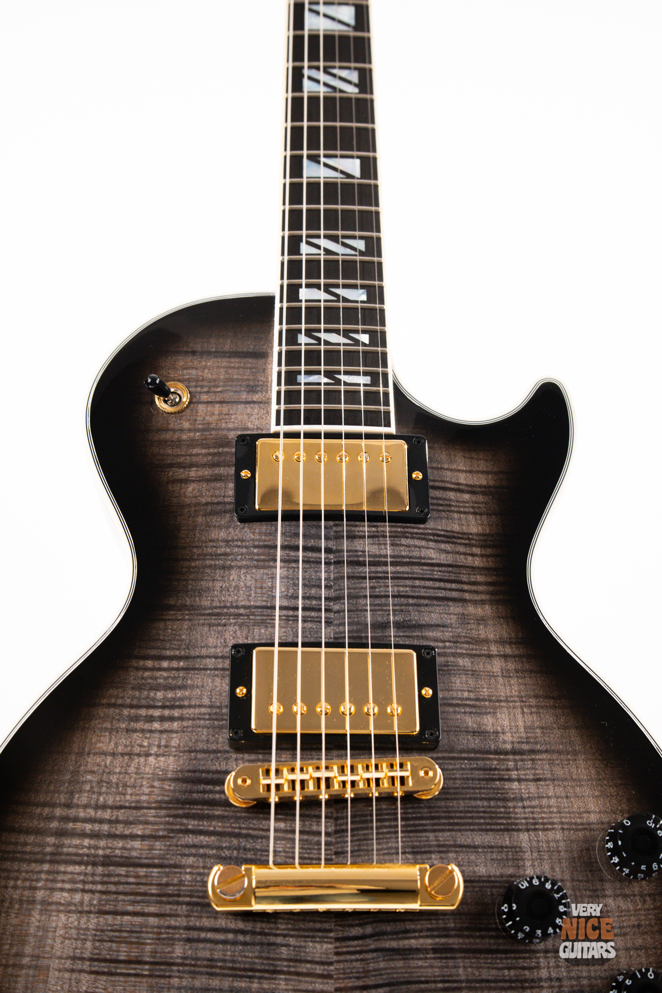 Gibson Les Paul Supreme 2023 Transparent Ebony Burst - Image 6