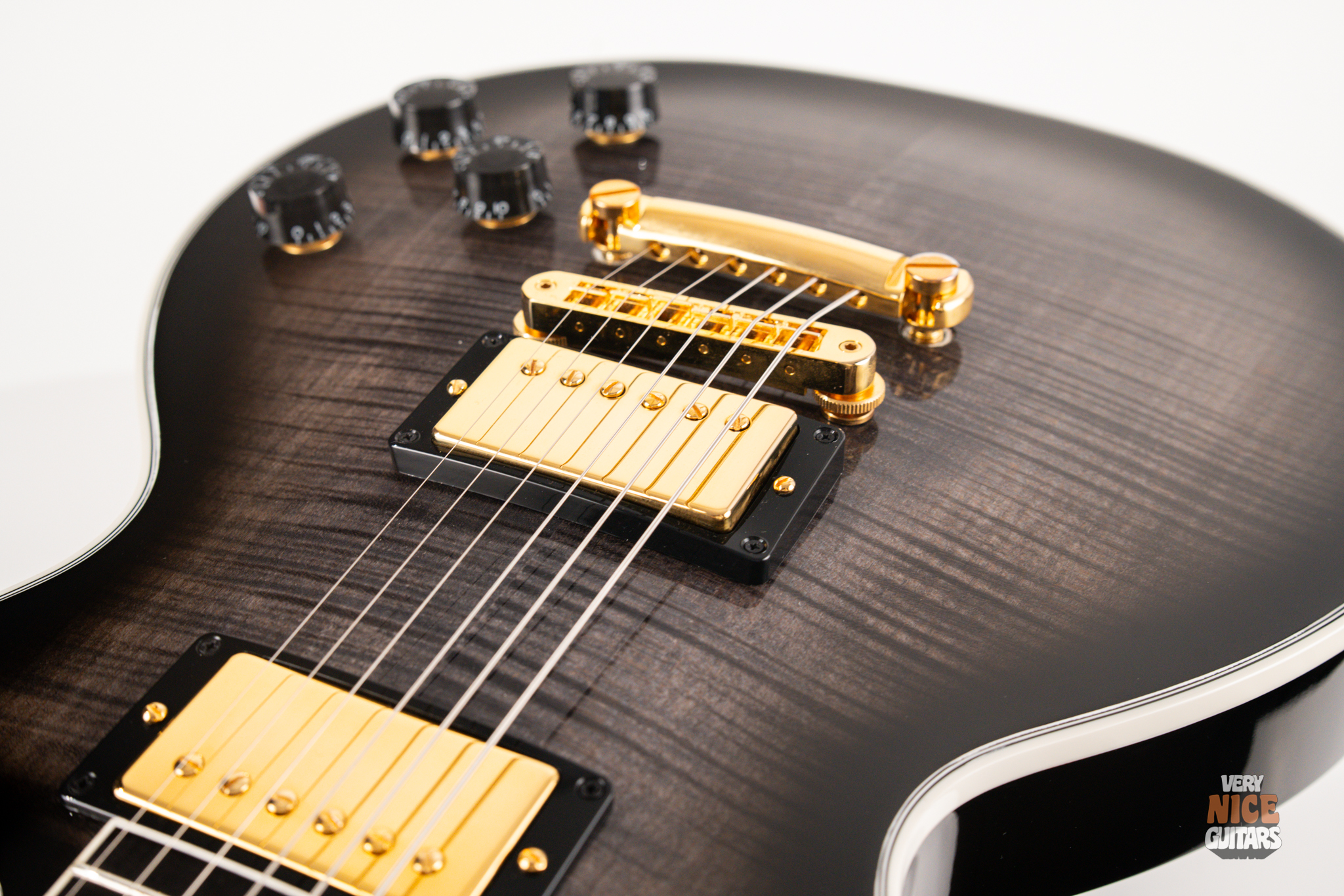 Gibson Les Paul Supreme 2023 Transparent Ebony Burst - Image 17