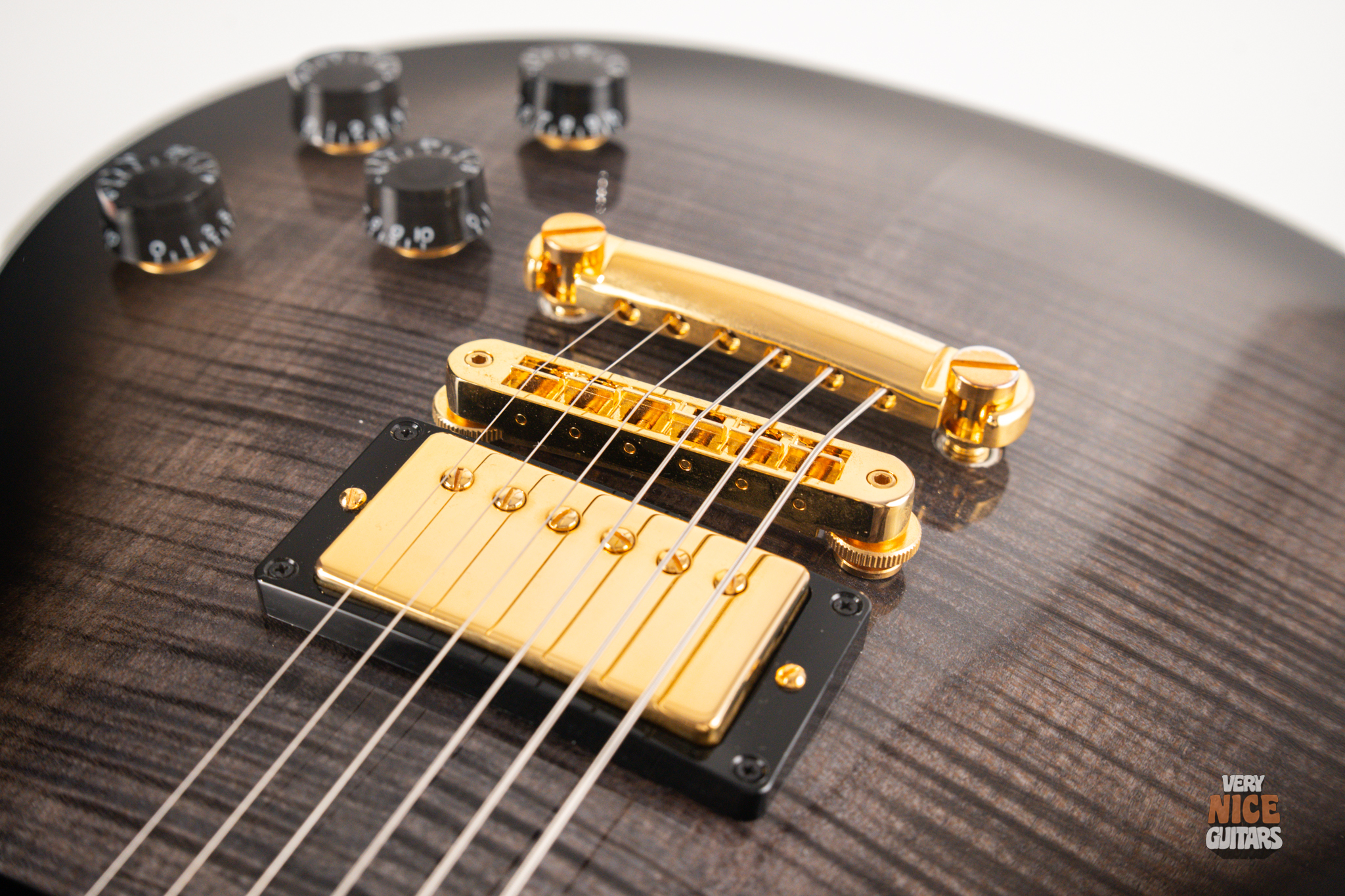 Gibson Les Paul Supreme 2023 Transparent Ebony Burst - Image 20