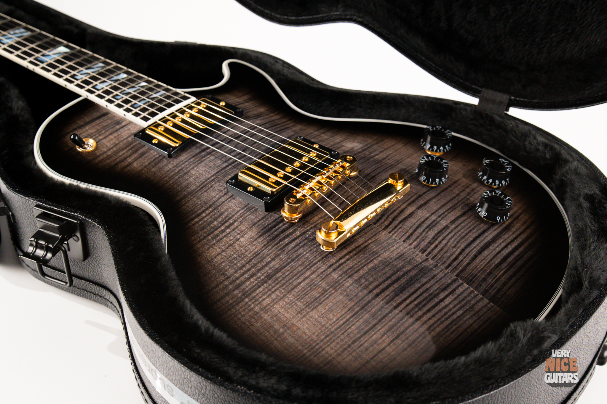 Gibson Les Paul Supreme 2023 Transparent Ebony Burst - Image 25