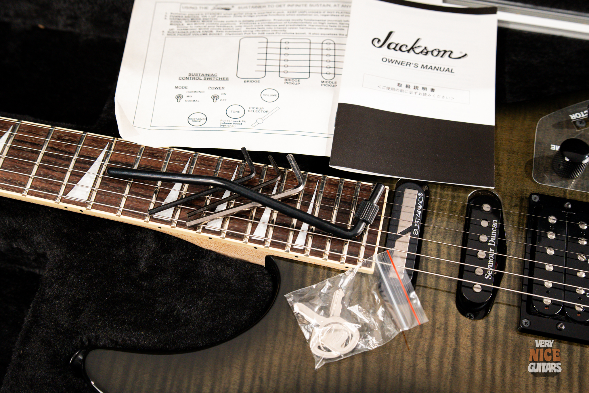 Jackson DK2S Dinky Transparent Black - Image 26