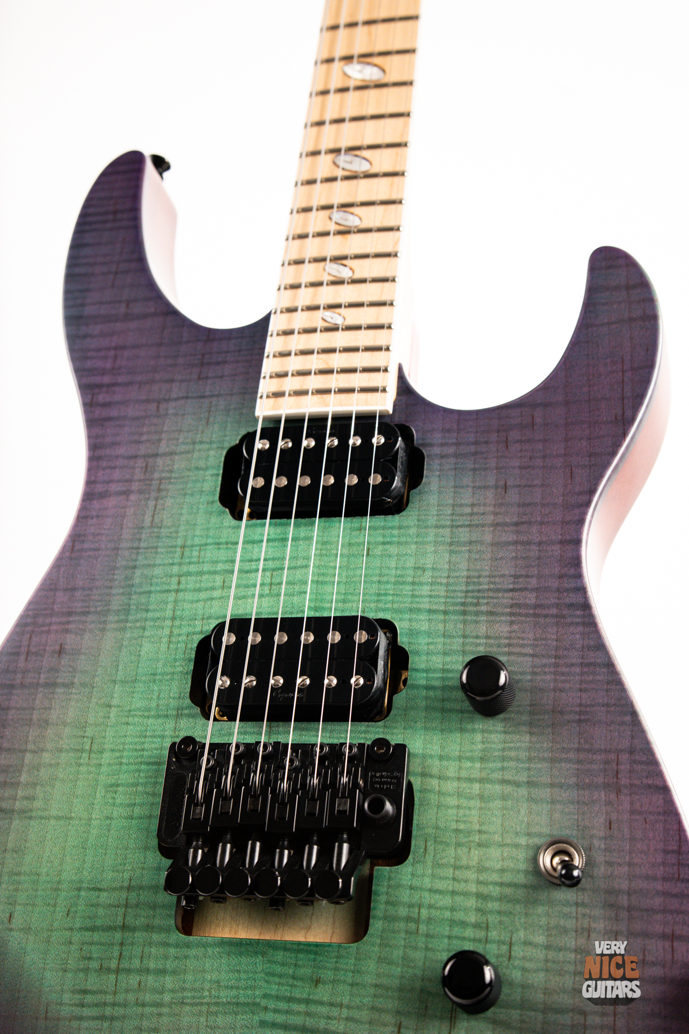 Caparison Dellinger II M3BT MF Aurora Green - Image 7