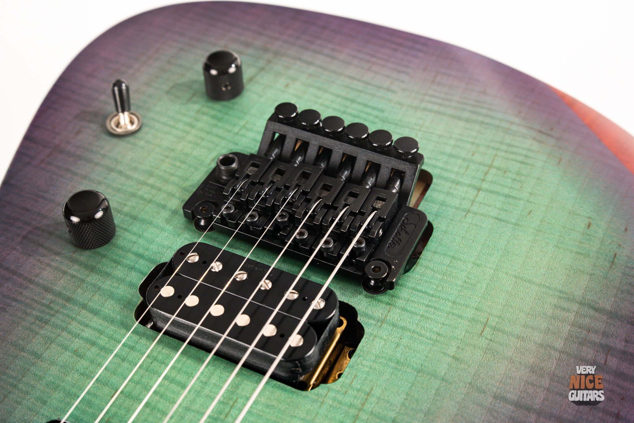 Caparison Dellinger II M3BT MF Aurora Green - Image 21
