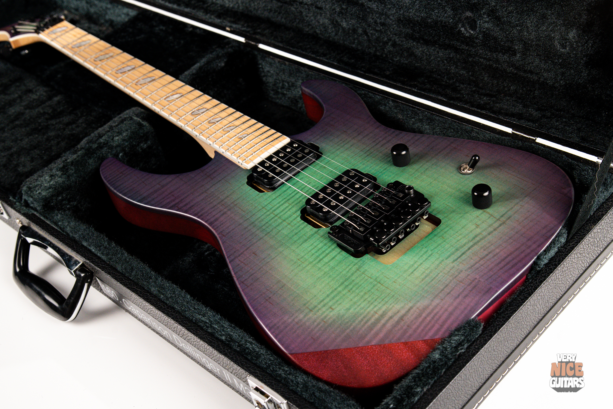 Caparison Dellinger II M3BT MF Aurora Green - Image 22