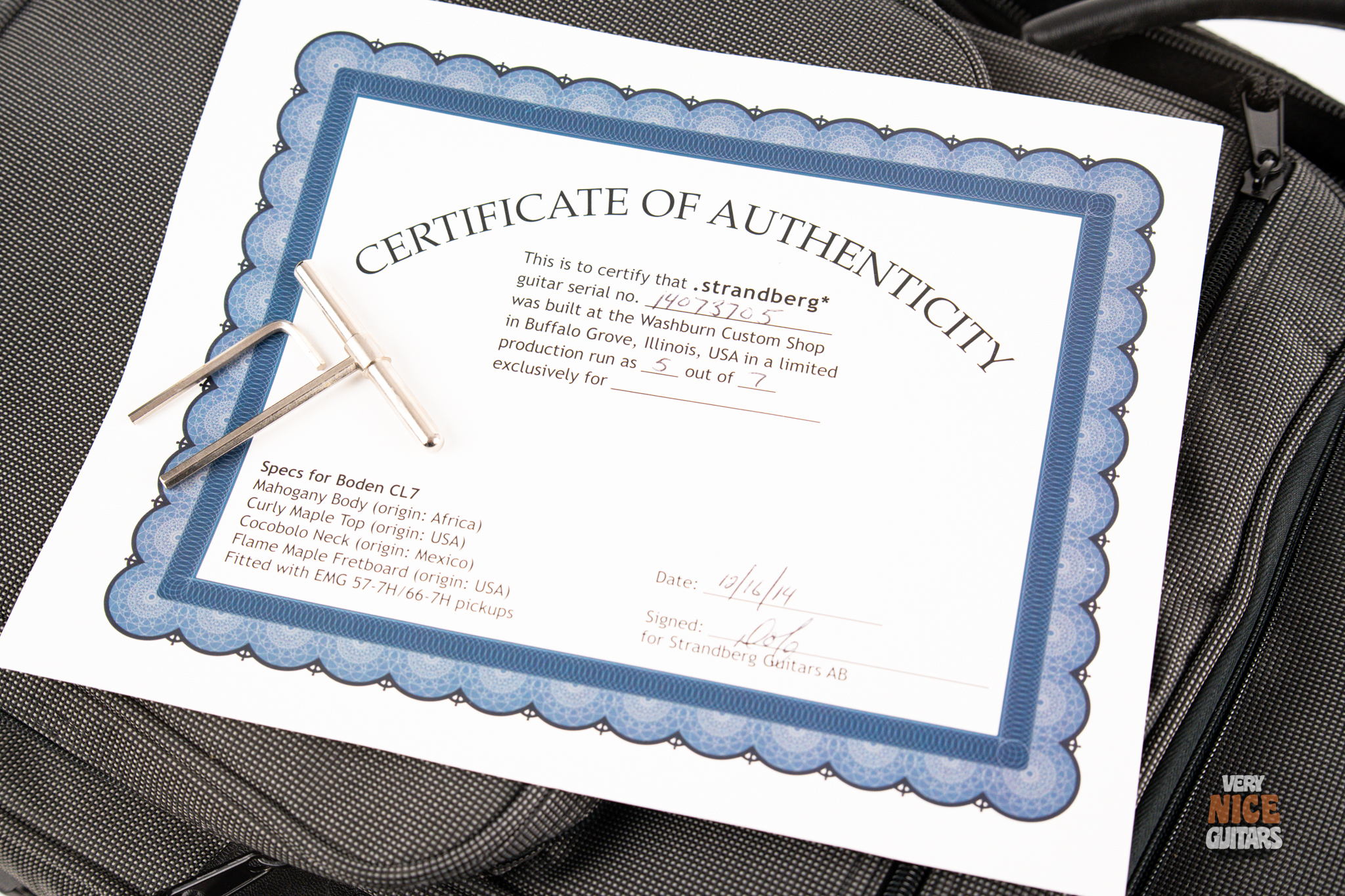 Strandberg CL7 Chris Letchford USA Custom Shop - Image 27