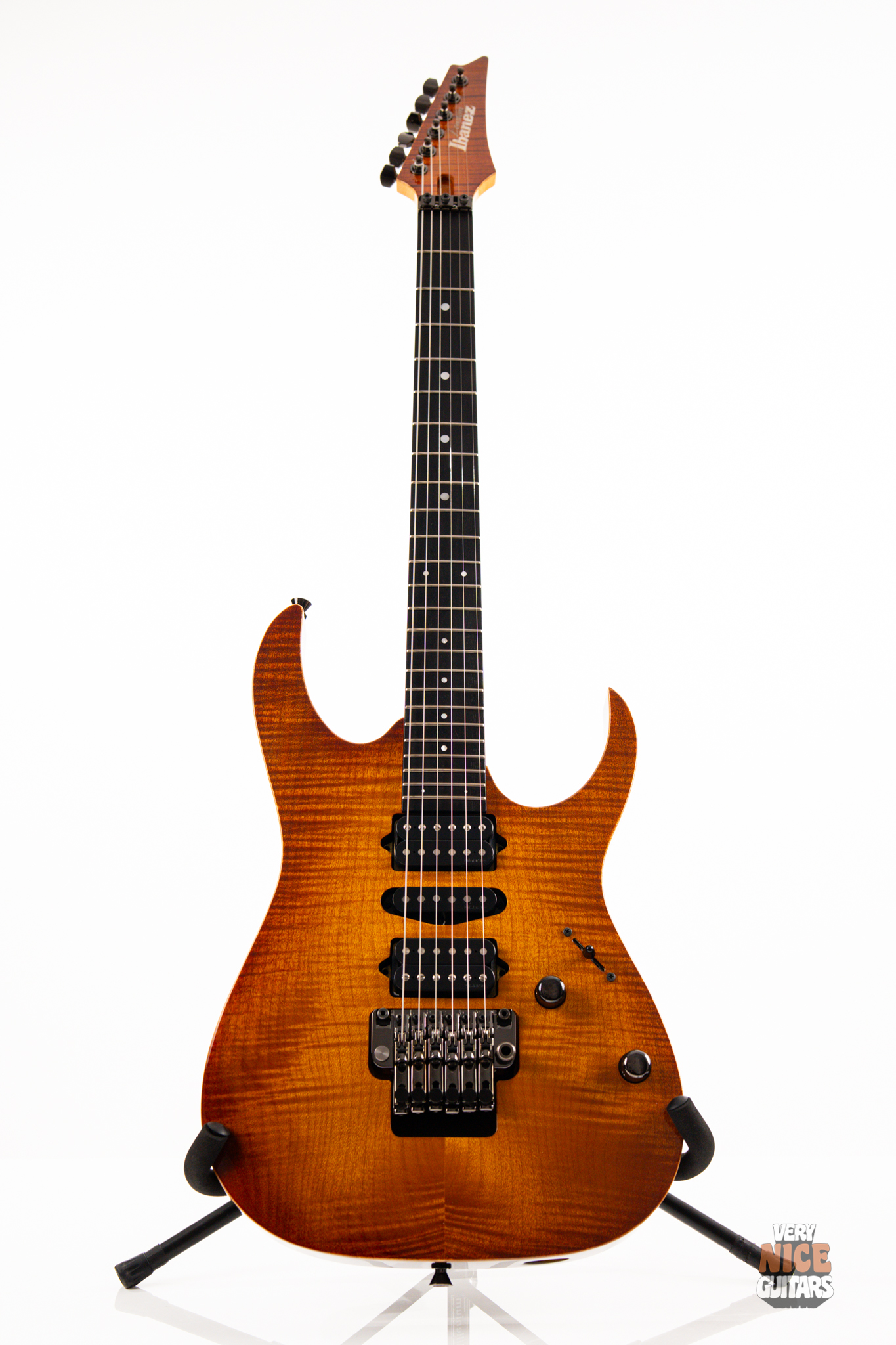 Ibanez RG7570Z J.Custom Bright Brown Rutile - Image 2