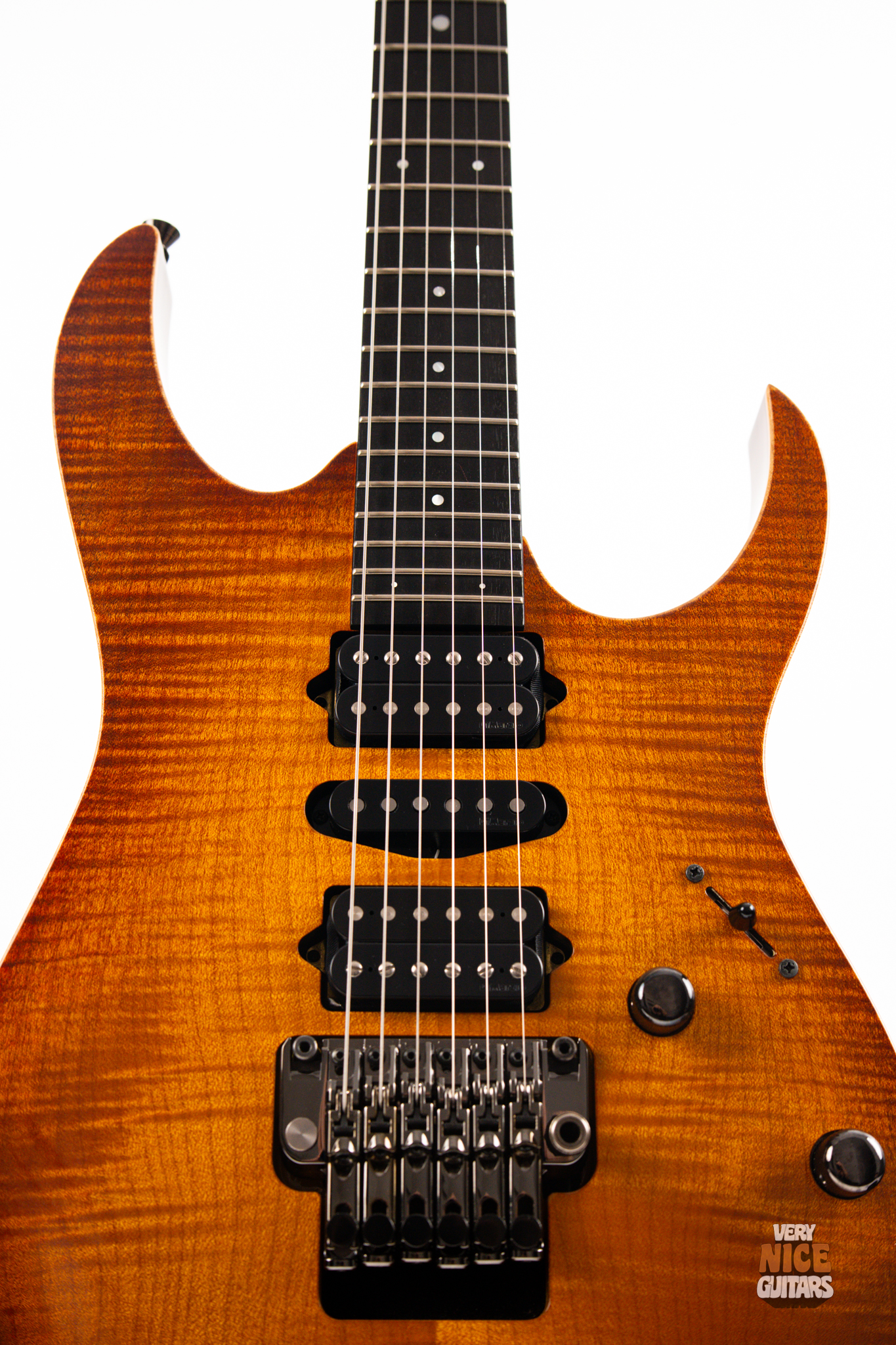 Ibanez RG7570Z J.Custom Bright Brown Rutile - Image 4