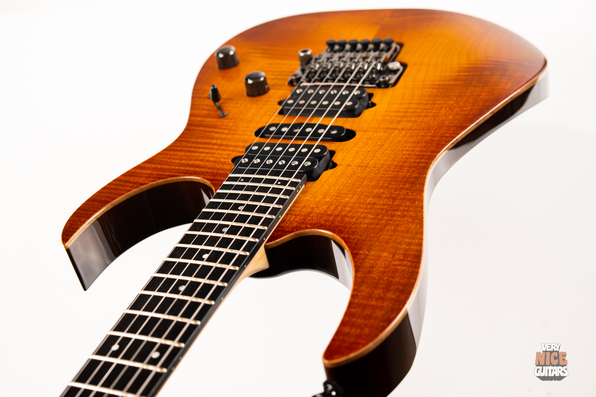 Ibanez RG7570Z J.Custom Bright Brown Rutile - Image 16