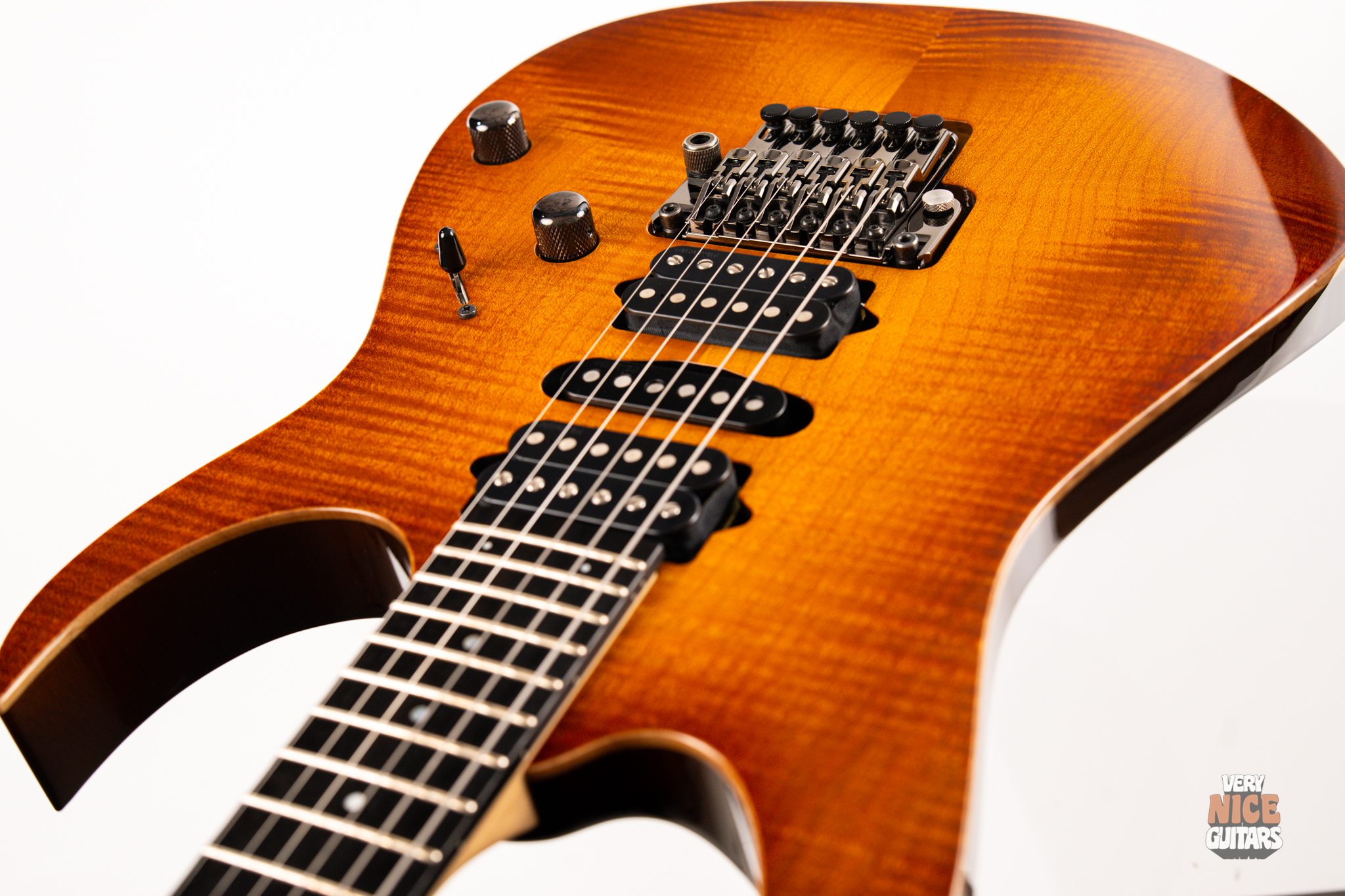 Ibanez RG7570Z J.Custom Bright Brown Rutile - Image 17