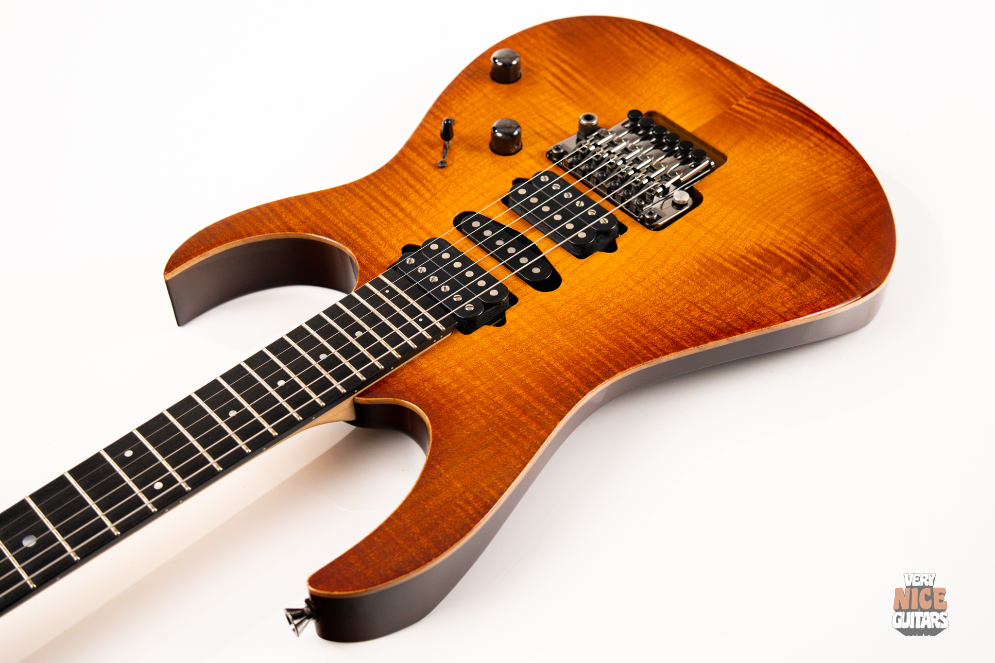 Ibanez RG7570Z J.Custom Bright Brown Rutile - Image 18