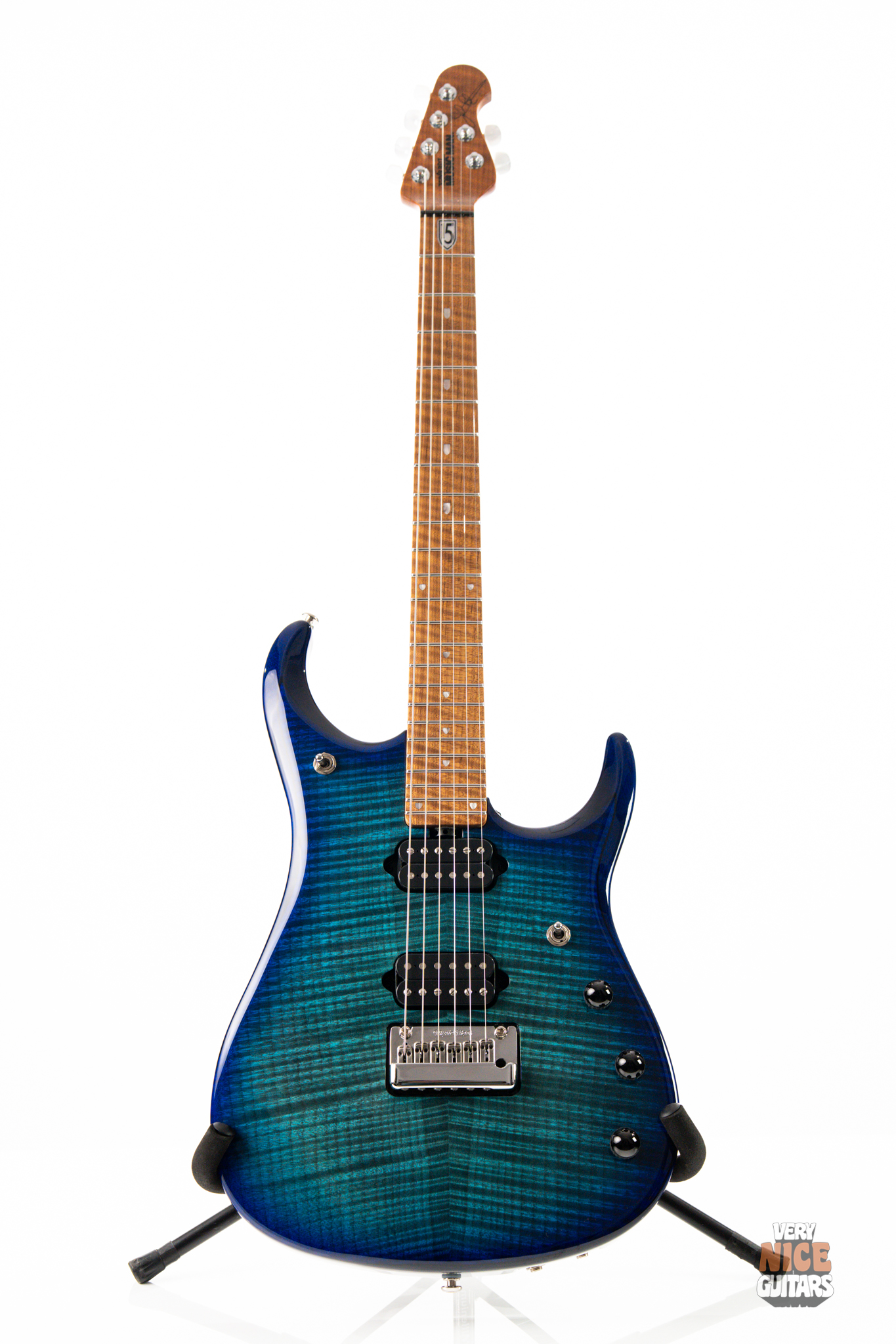 Ernie Ball Music Man JP15 Cerulean Paradise - Image 3