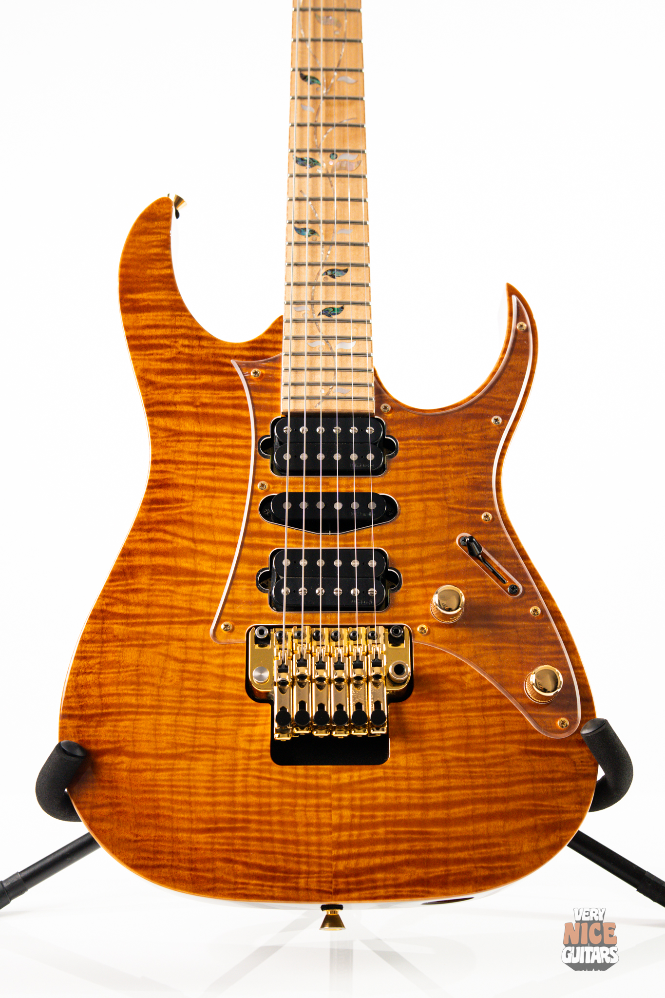 Ibanez RG8550MZ J.Custom Bright Brown Rutile - Image 4