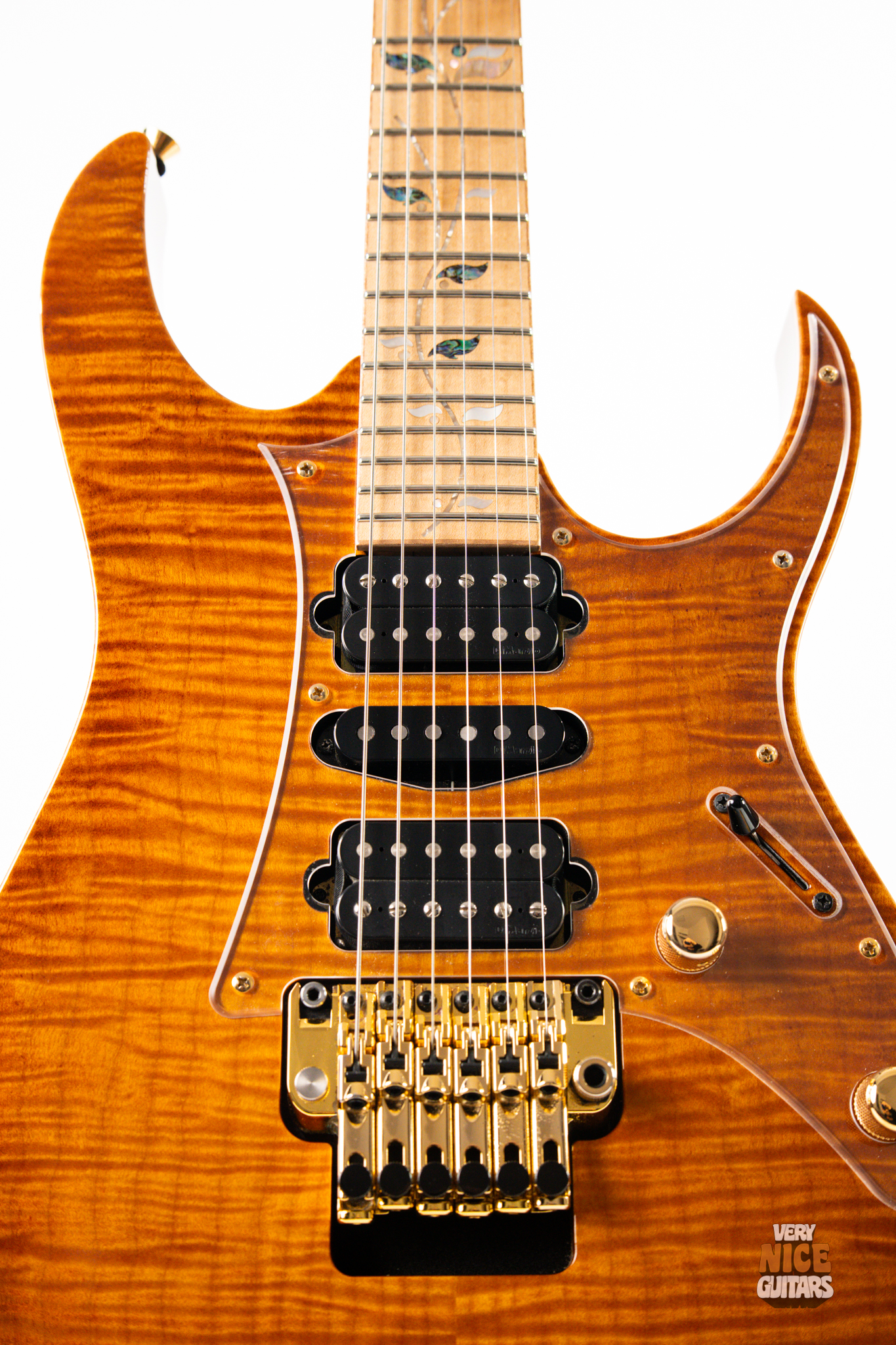 Ibanez RG8550MZ J.Custom Bright Brown Rutile - Image 5