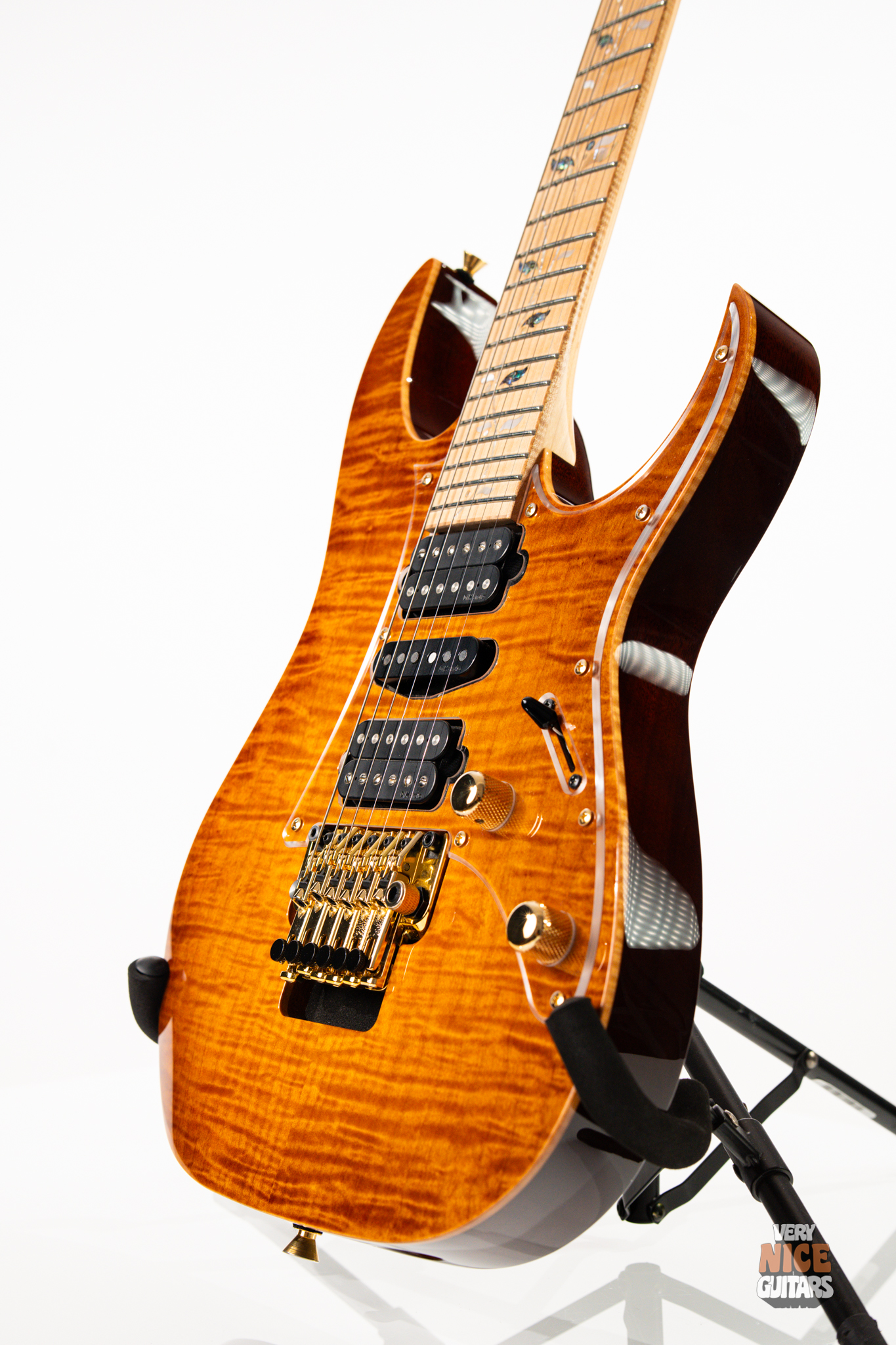 Ibanez RG8550MZ J.Custom Bright Brown Rutile - Image 9