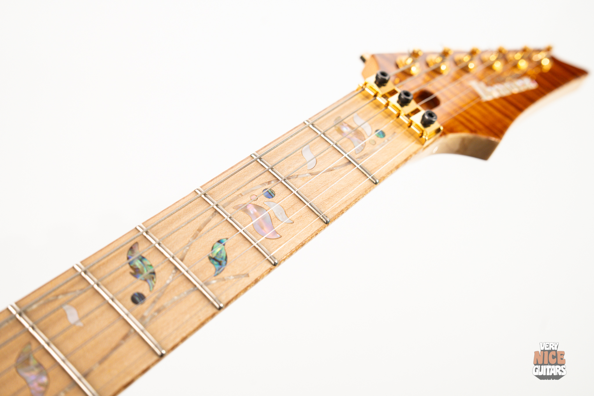 Ibanez RG8550MZ J.Custom Bright Brown Rutile - Image 14