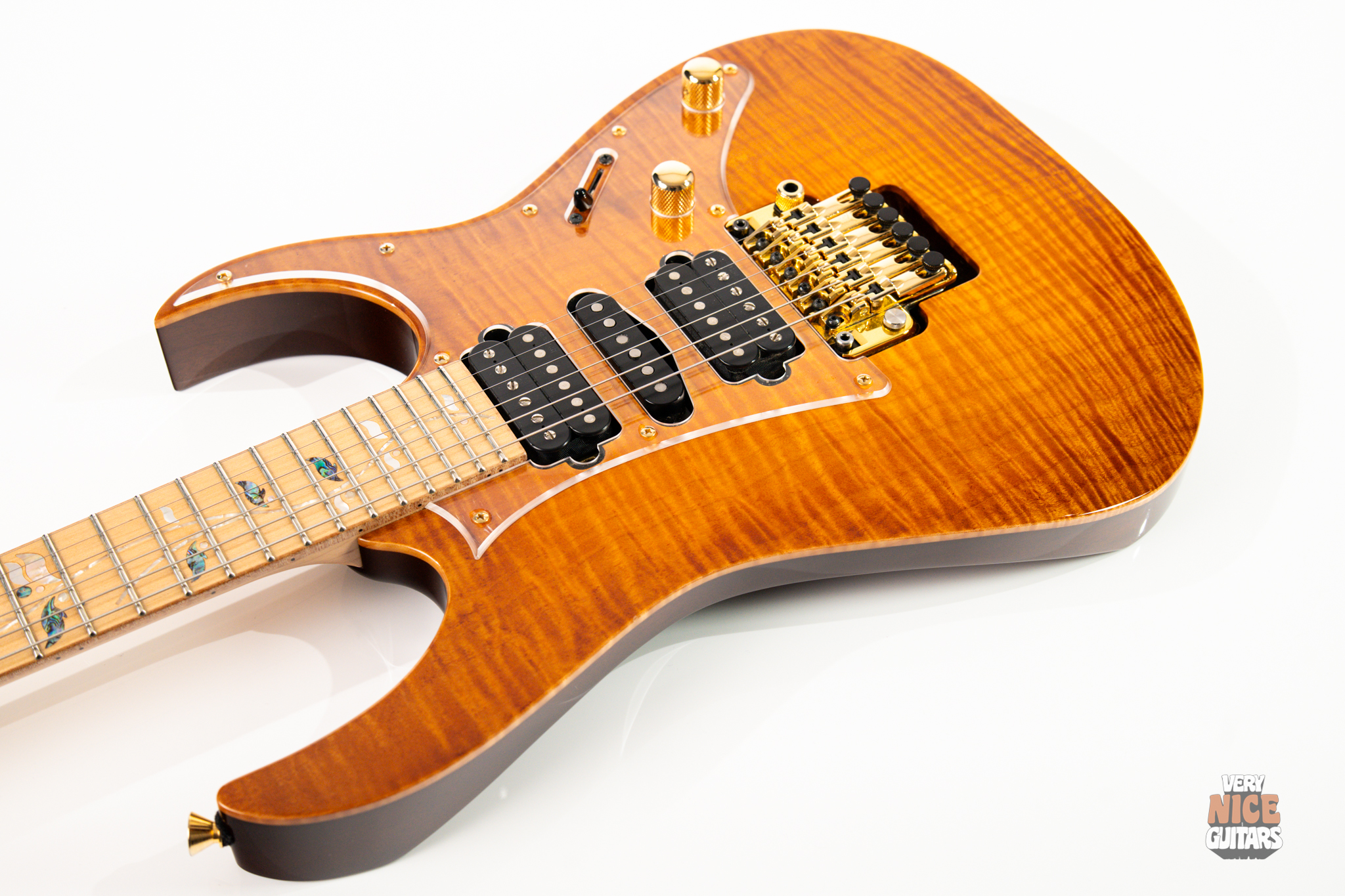 Ibanez RG8550MZ J.Custom Bright Brown Rutile - Image 16