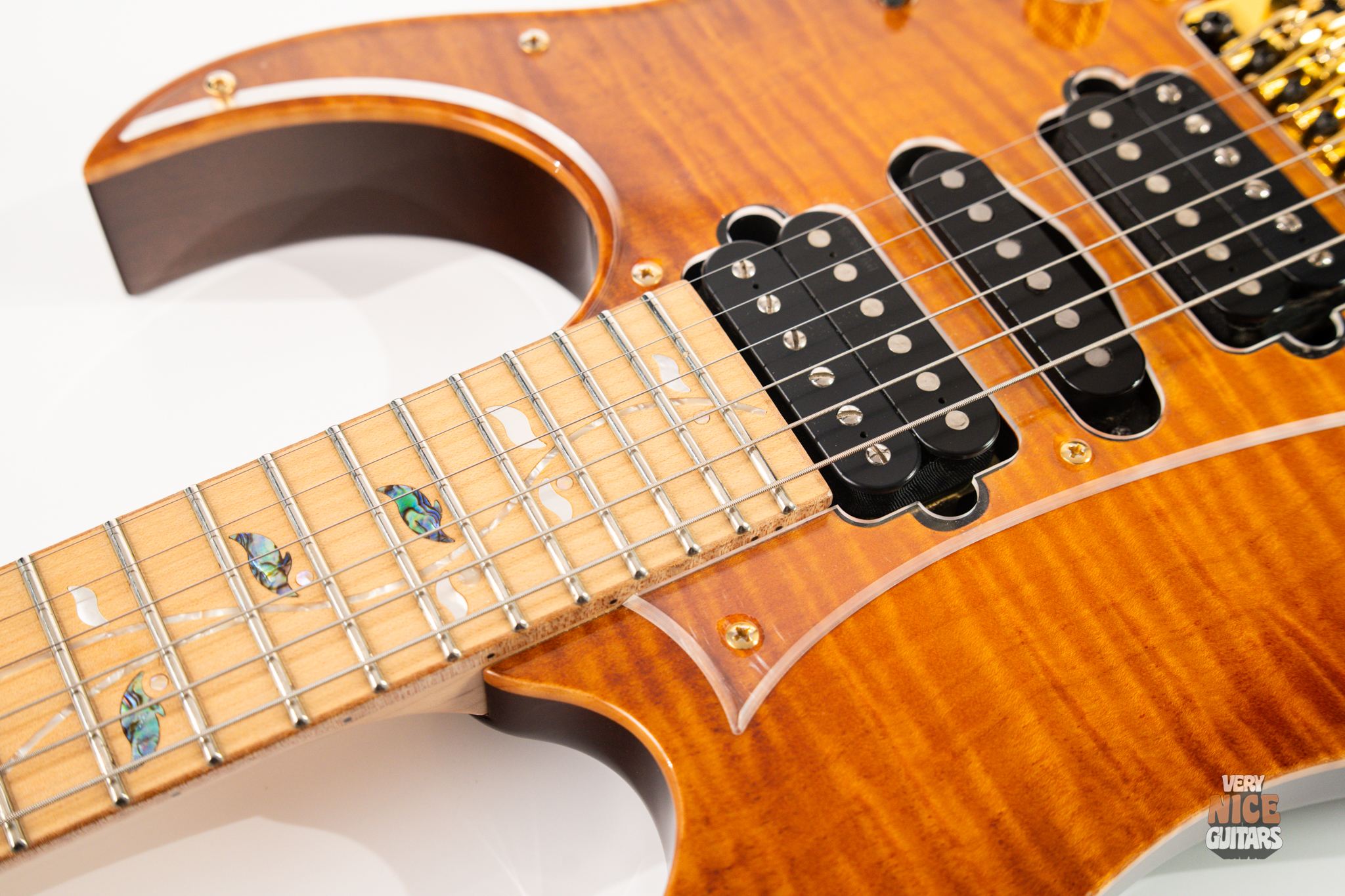 Ibanez RG8550MZ J.Custom Bright Brown Rutile - Image 17