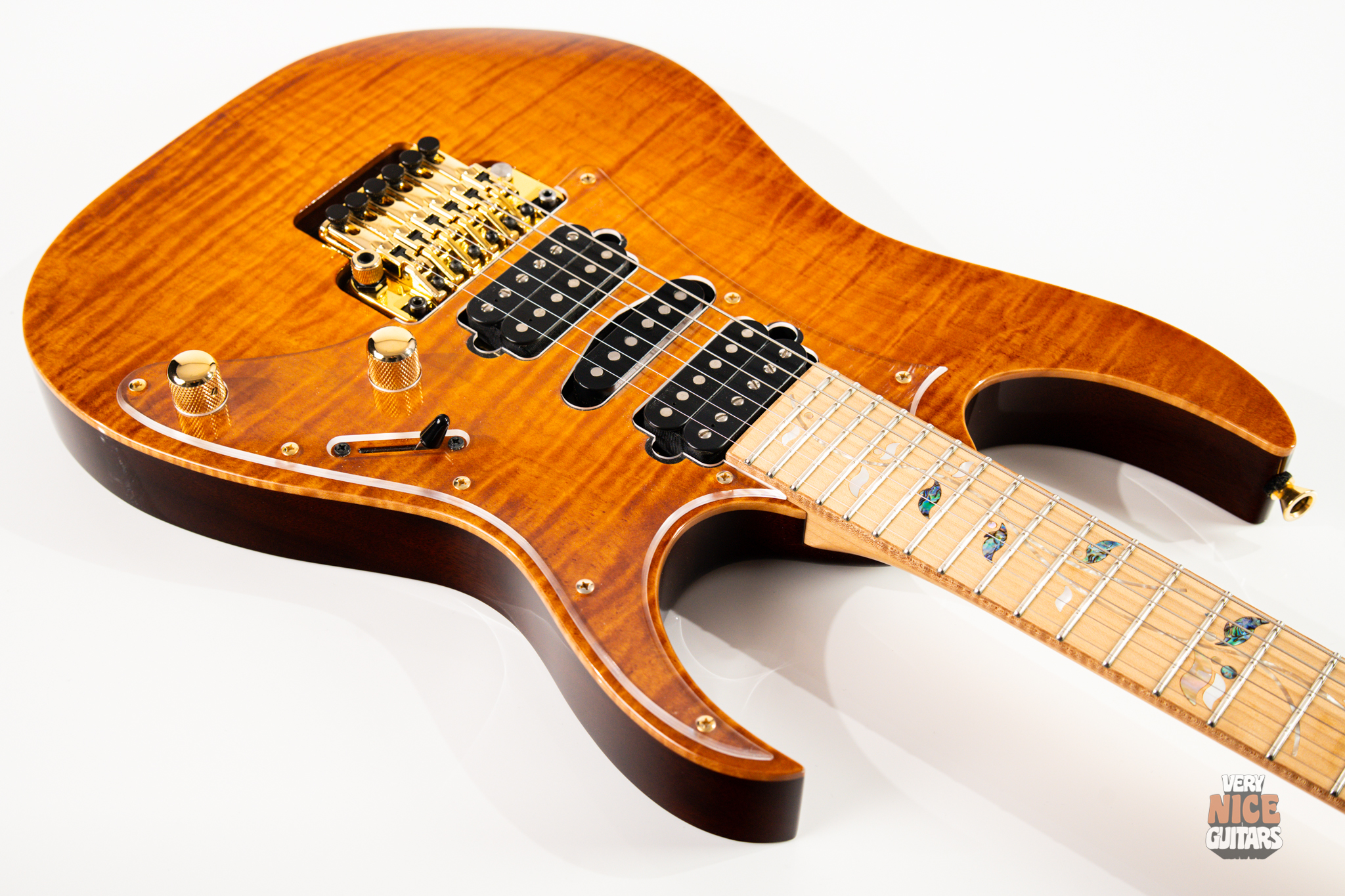 Ibanez RG8550MZ J.Custom Bright Brown Rutile - Image 19