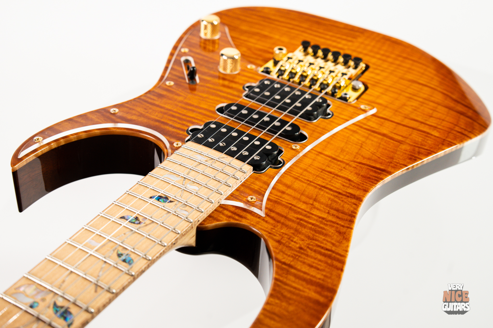 Ibanez RG8550MZ J.Custom Bright Brown Rutile - Image 22