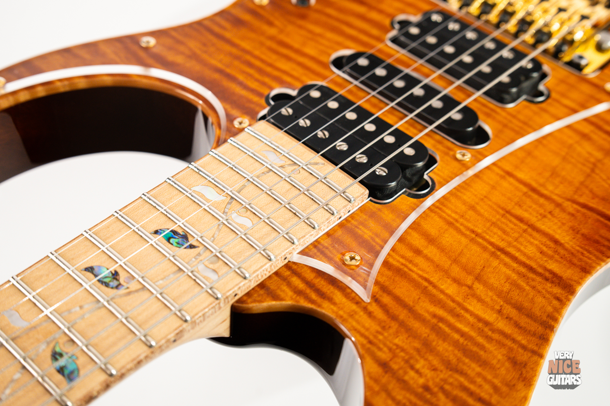 Ibanez RG8550MZ J.Custom Bright Brown Rutile - Image 26