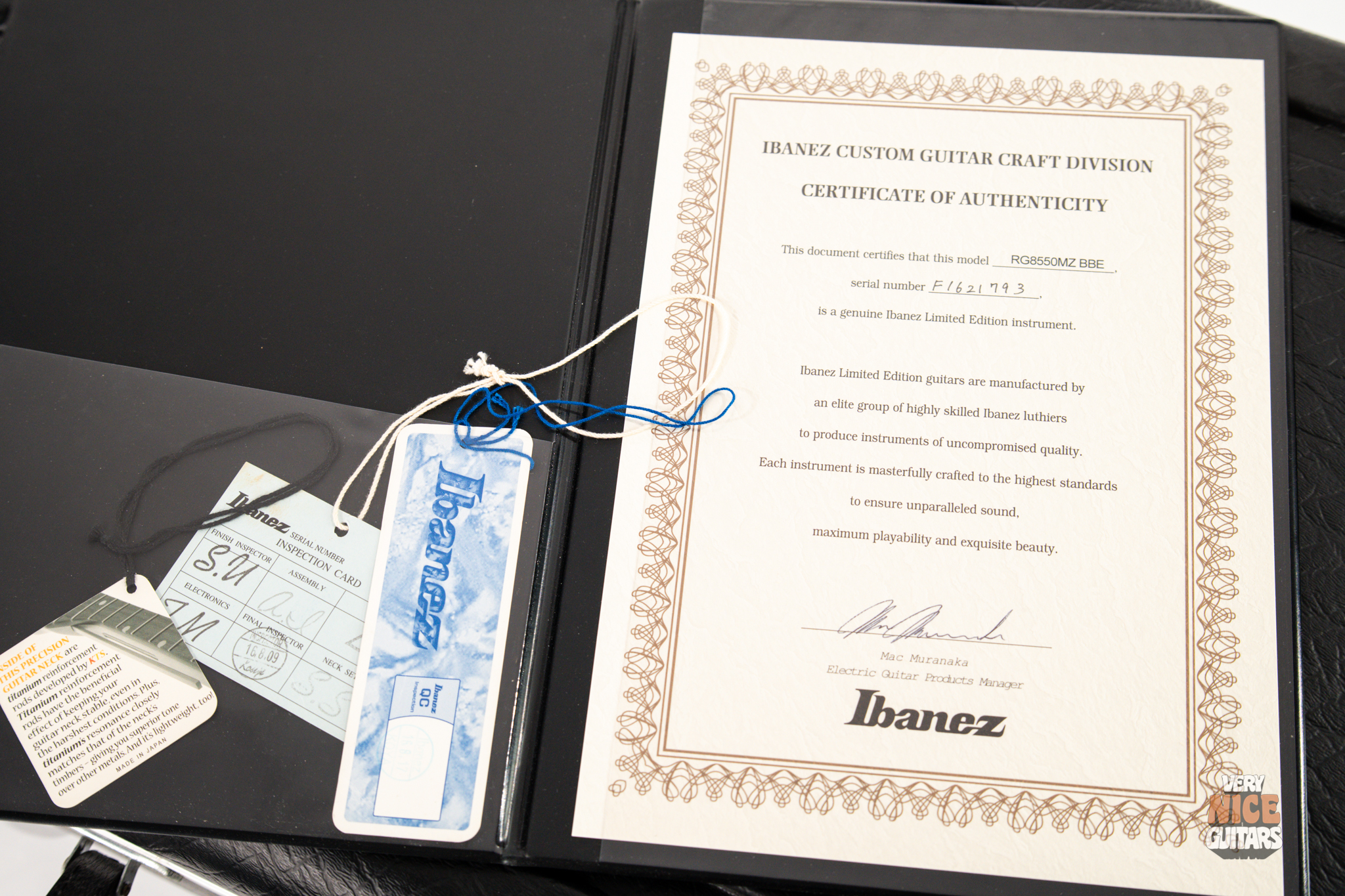 Ibanez RG8550MZ J.Custom Bright Brown Rutile - Image 31