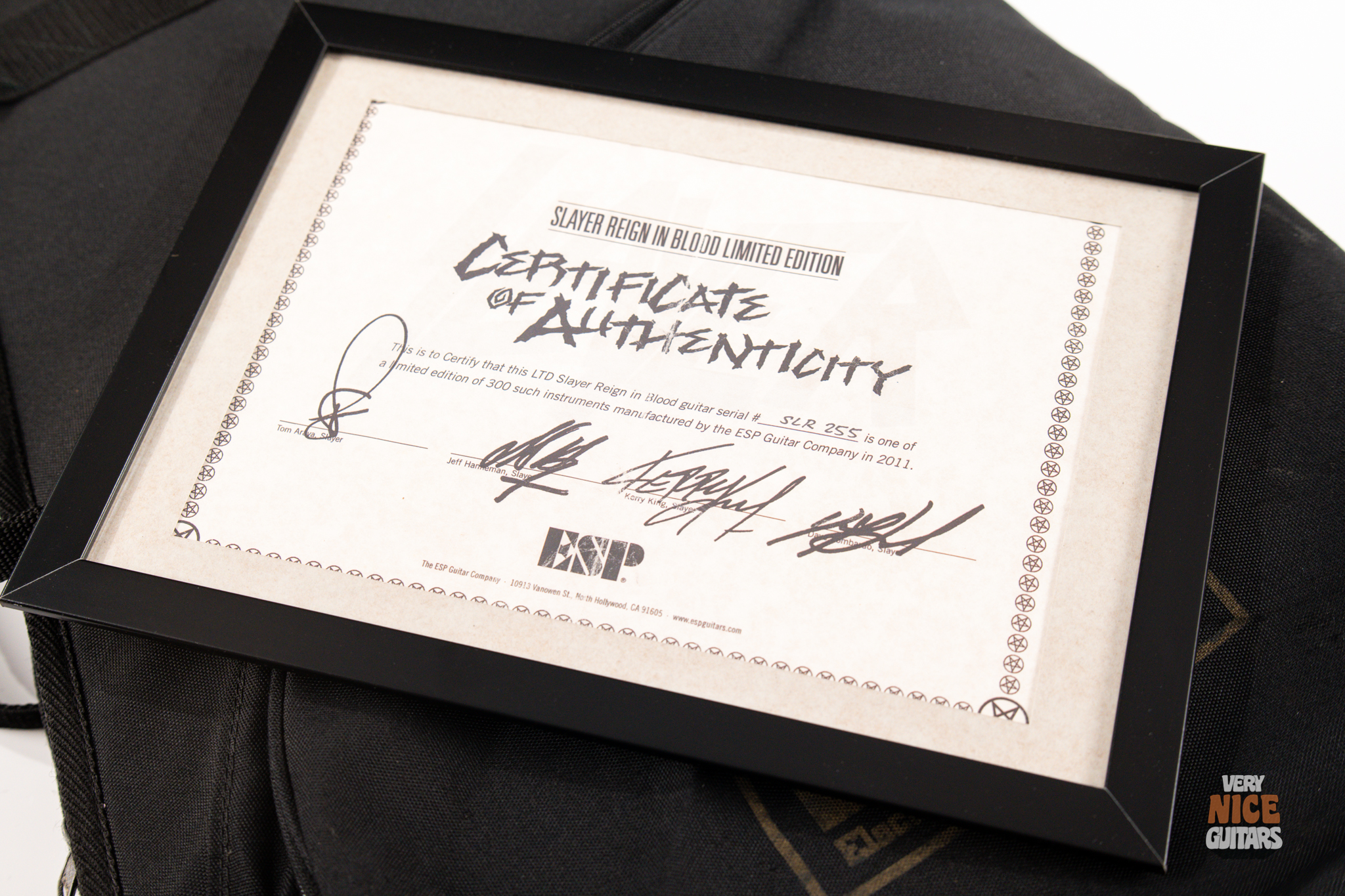 ESP LTD Slayer Reign in Blood 25th Anniversary Limited Edition - Image 28