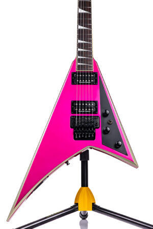 Jackson Pro Series RR5 FR Randy Rhoads Pink Metallic / Silver Bevel