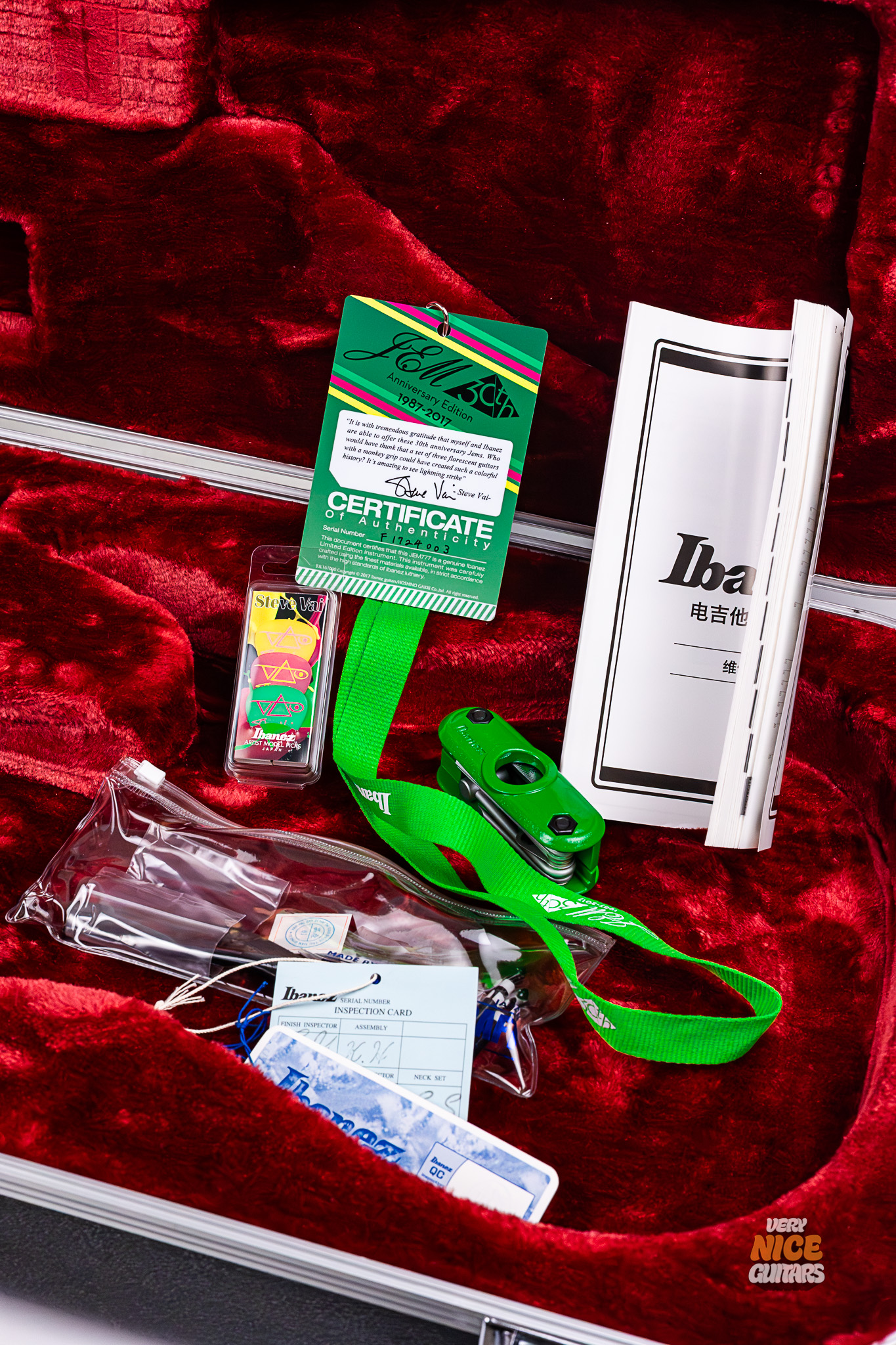 Ibanez JEM777 Loch Ness Green 30th Anniversary - Image 22