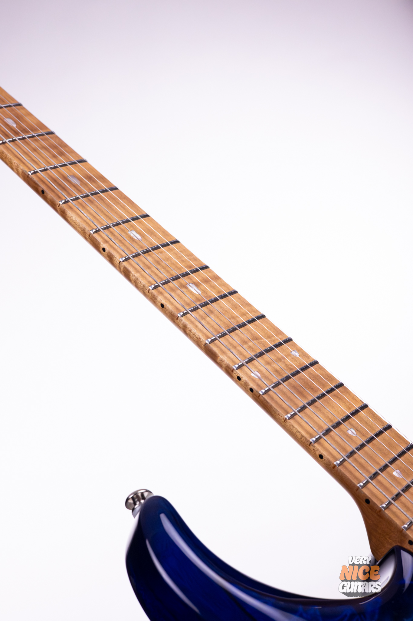 Ernie Ball Music Man JP15 Cerulean Paradise Quilt - Image 10