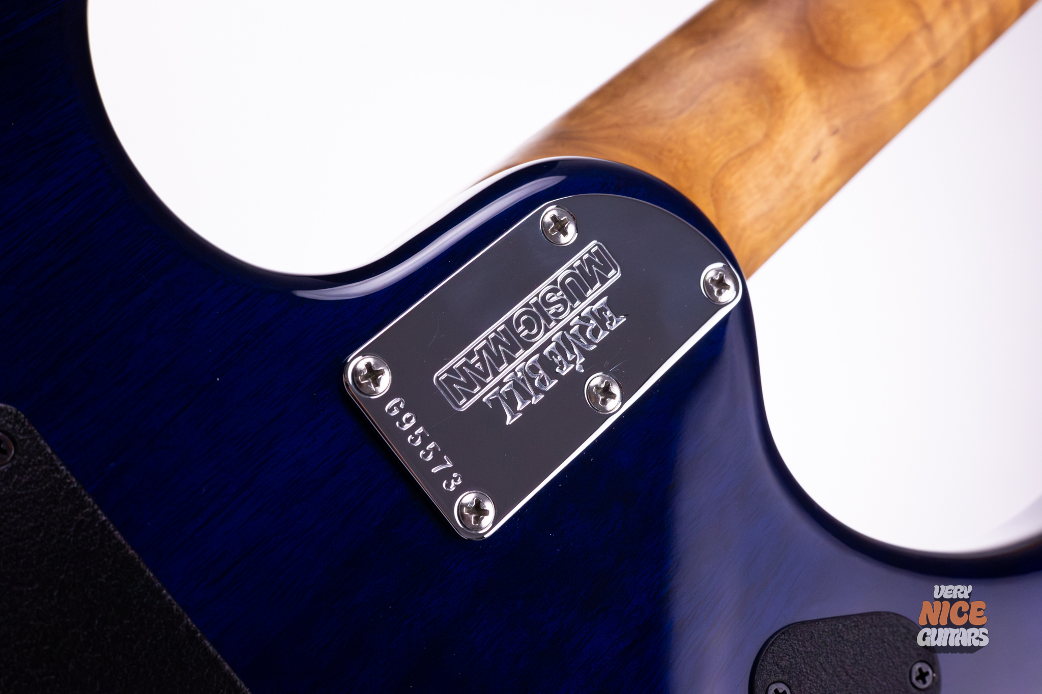 Ernie Ball Music Man JP15 Cerulean Paradise Quilt - Image 13