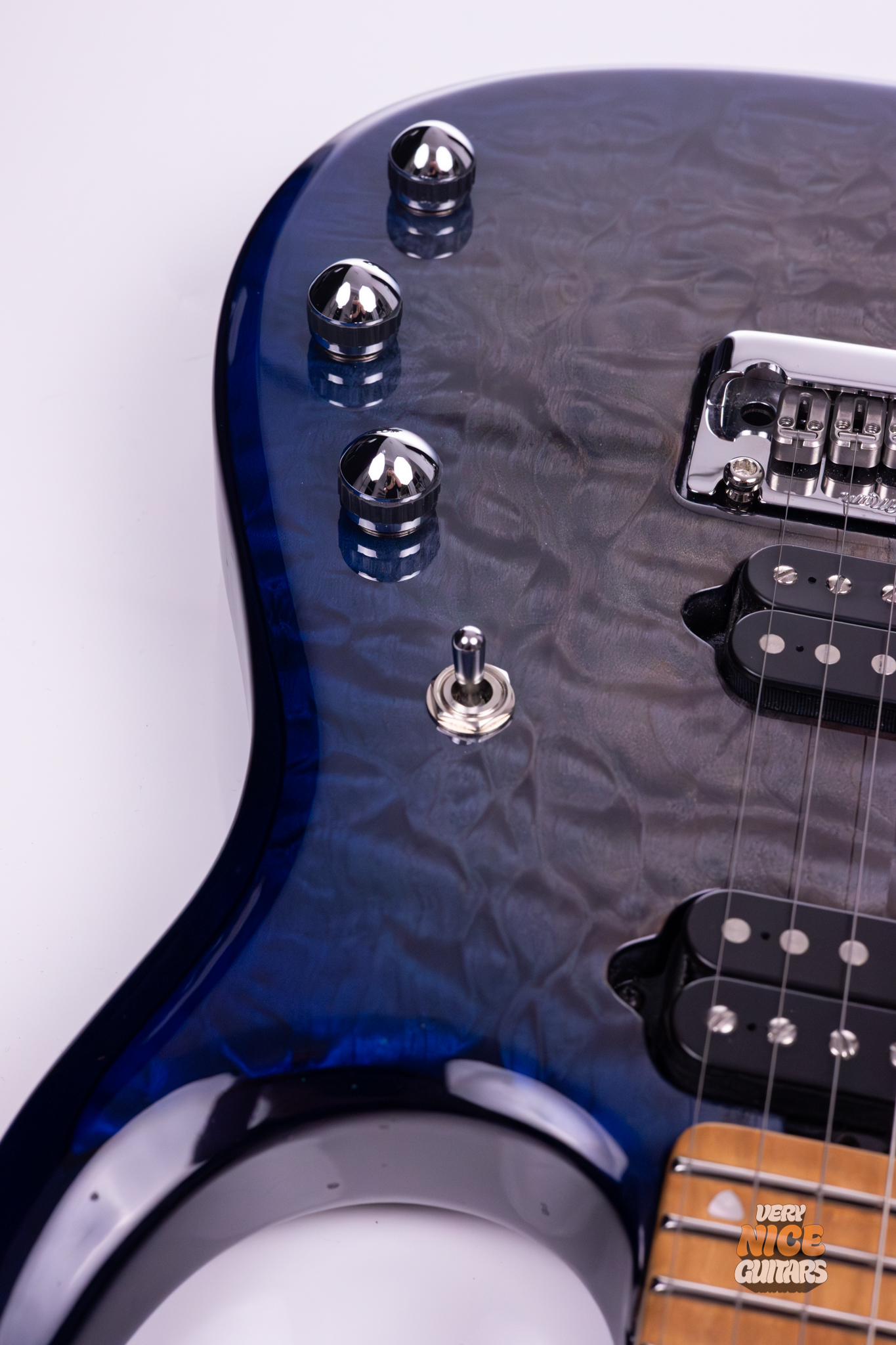 Ernie Ball Music Man JP15 Cerulean Paradise Quilt - Image 18