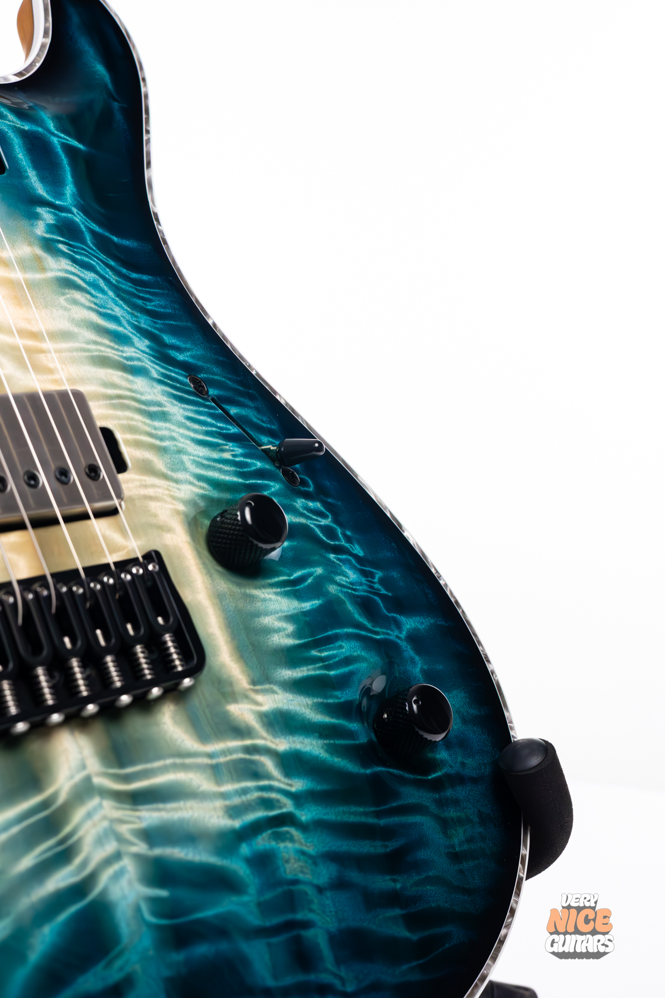Mayones Regius Core 7 Turquoise Iris Gloss - Image 7