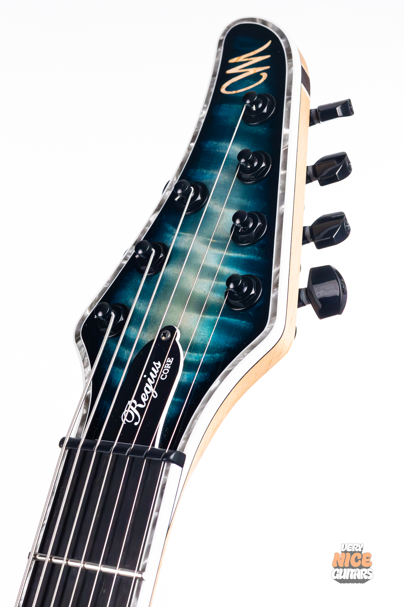 Mayones Regius Core 7 Turquoise Iris Gloss - Image 12