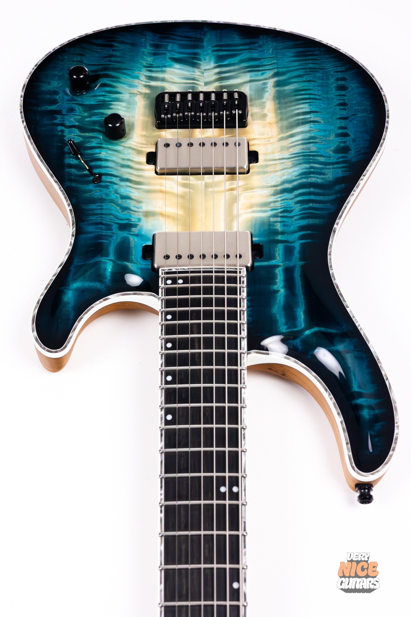 Mayones Regius Core 7 Turquoise Iris Gloss - Image 19