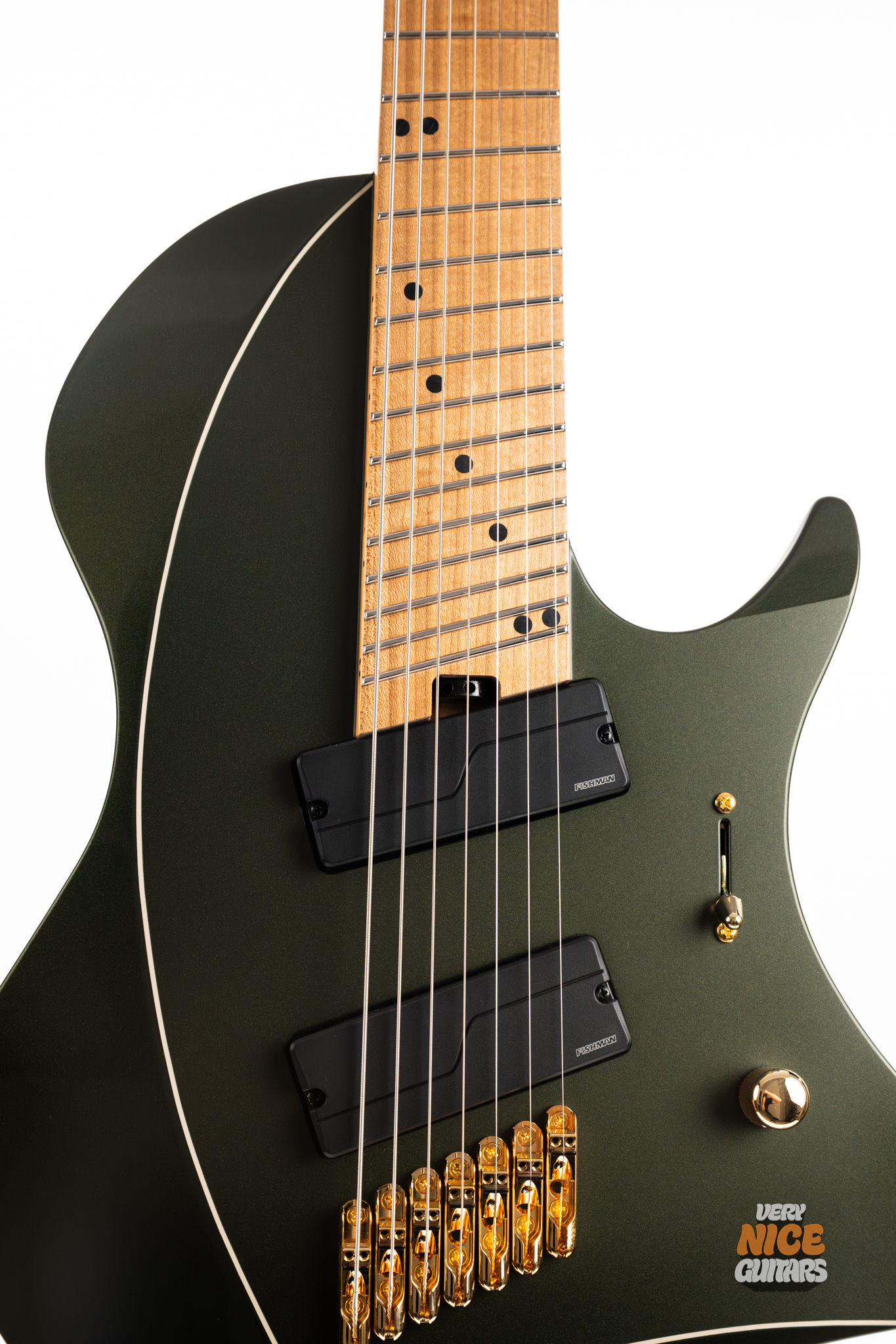 Abasi Concepts Larada 7 Master Series Bell Garden Green - Image 4