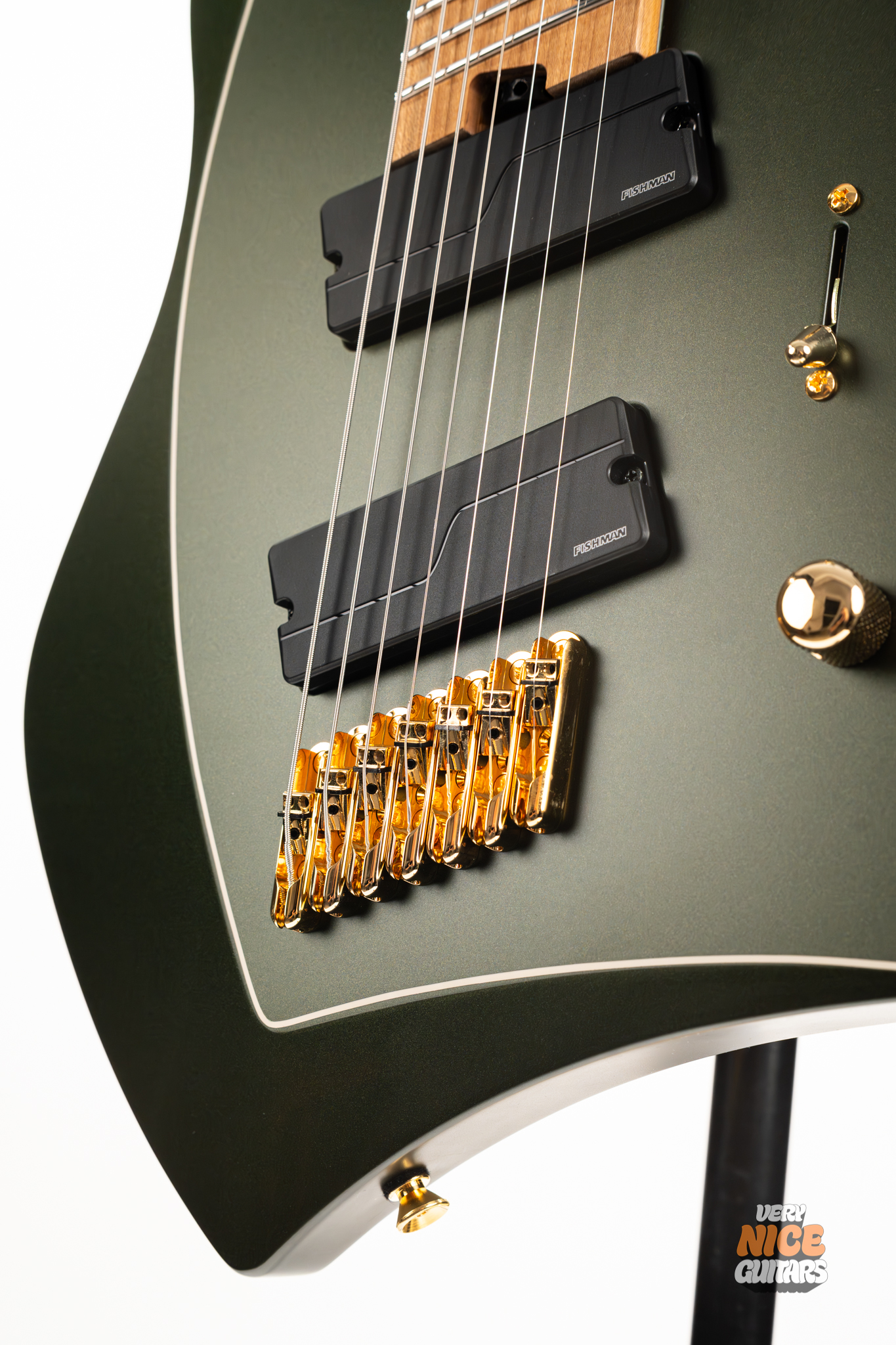 Abasi Concepts Larada 7 Master Series Bell Garden Green - Image 7