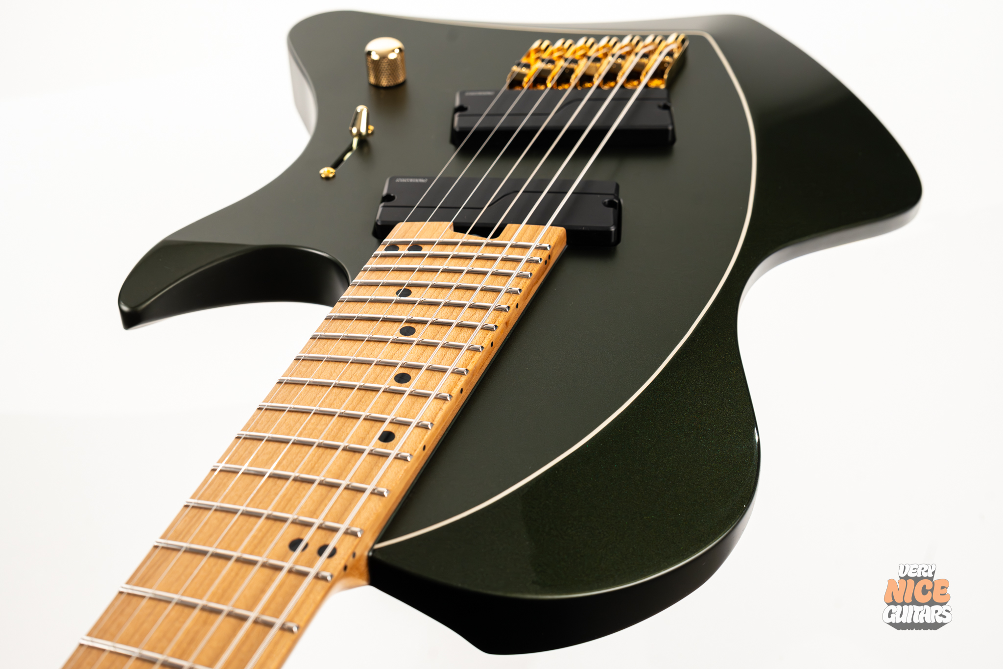 Abasi Concepts Larada 7 Master Series Bell Garden Green - Image 16