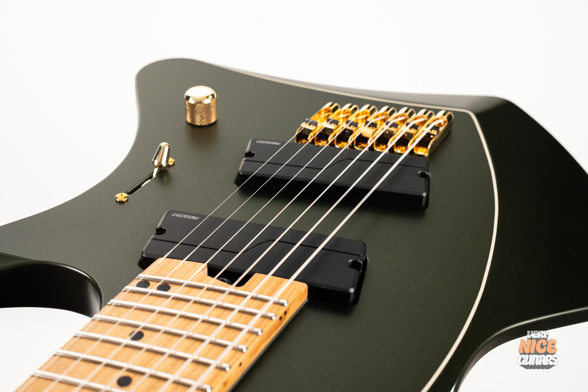 Abasi Concepts Larada 7 Master Series Bell Garden Green - Image 17