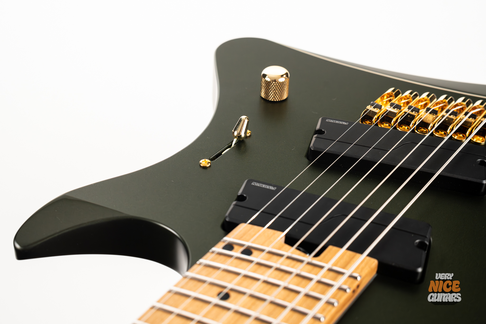 Abasi Concepts Larada 7 Master Series Bell Garden Green - Image 18