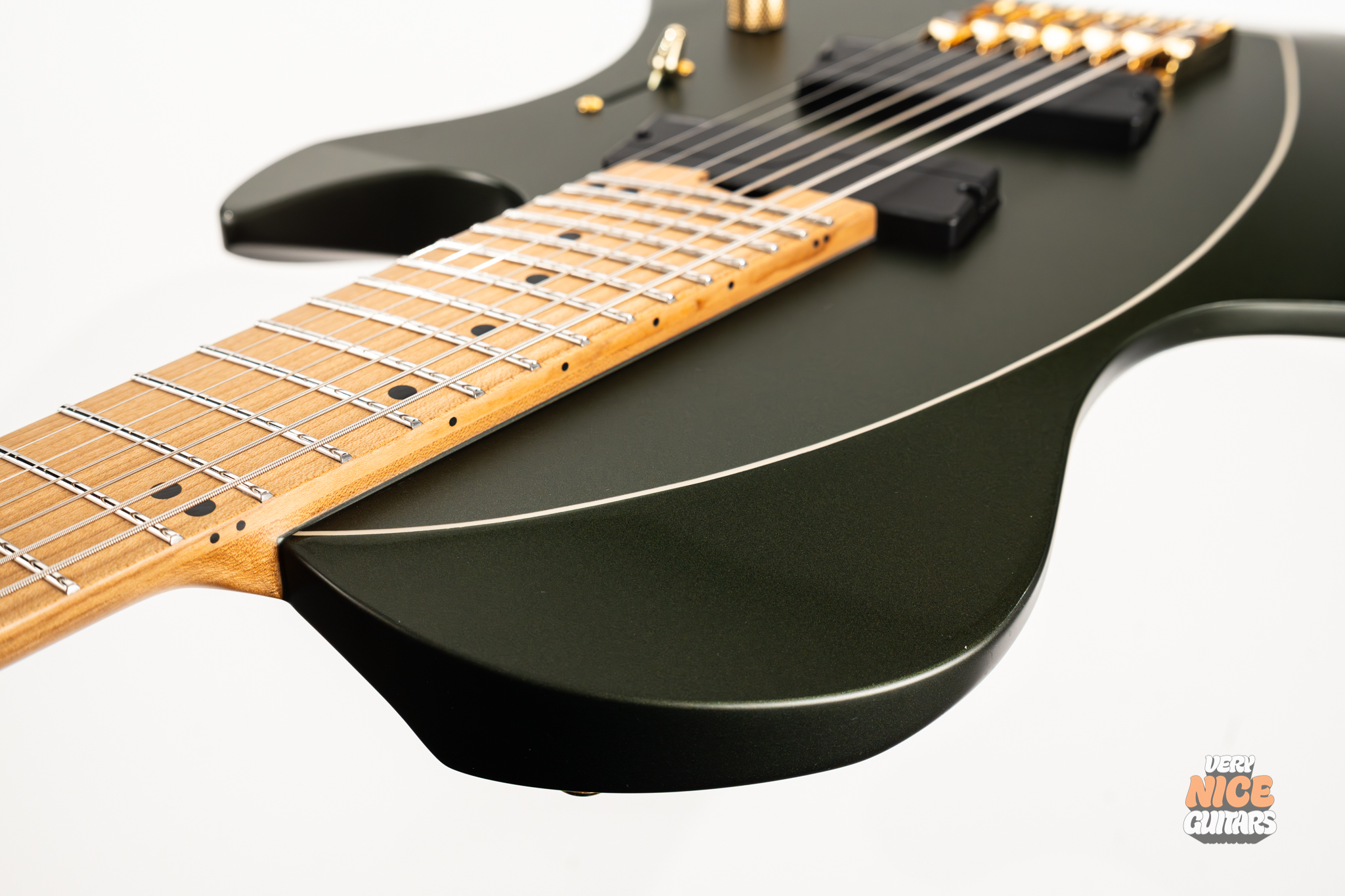 Abasi Concepts Larada 7 Master Series Bell Garden Green - Image 20